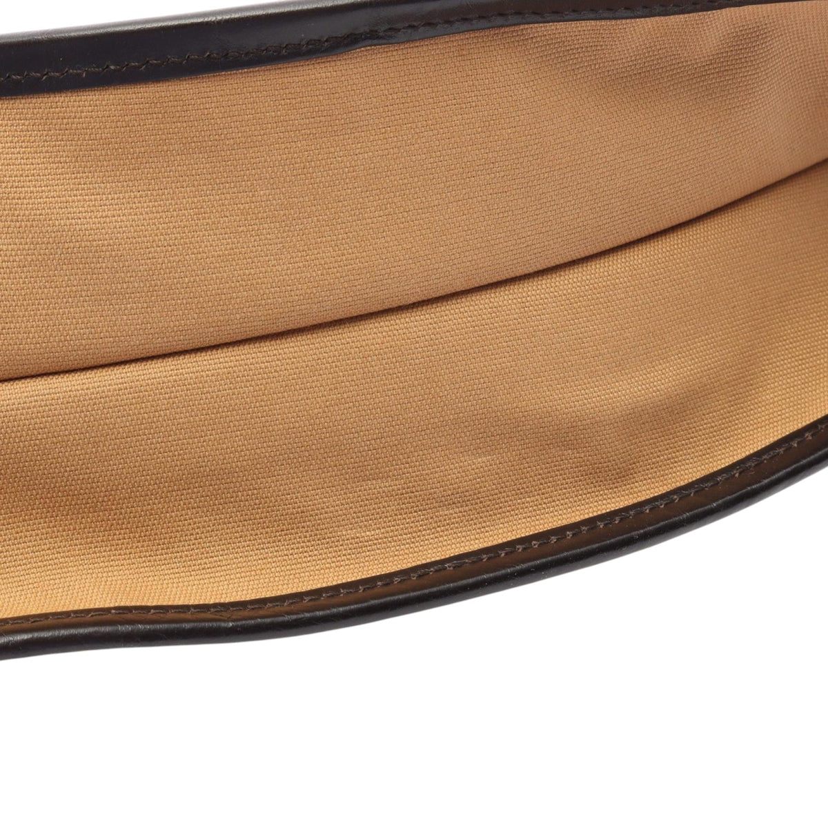 Gucci Canvas Web Shoulder Bag — Beige