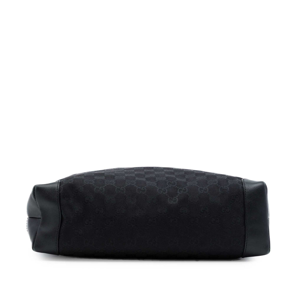 Gucci GG Canvas Web Crossbody — Black