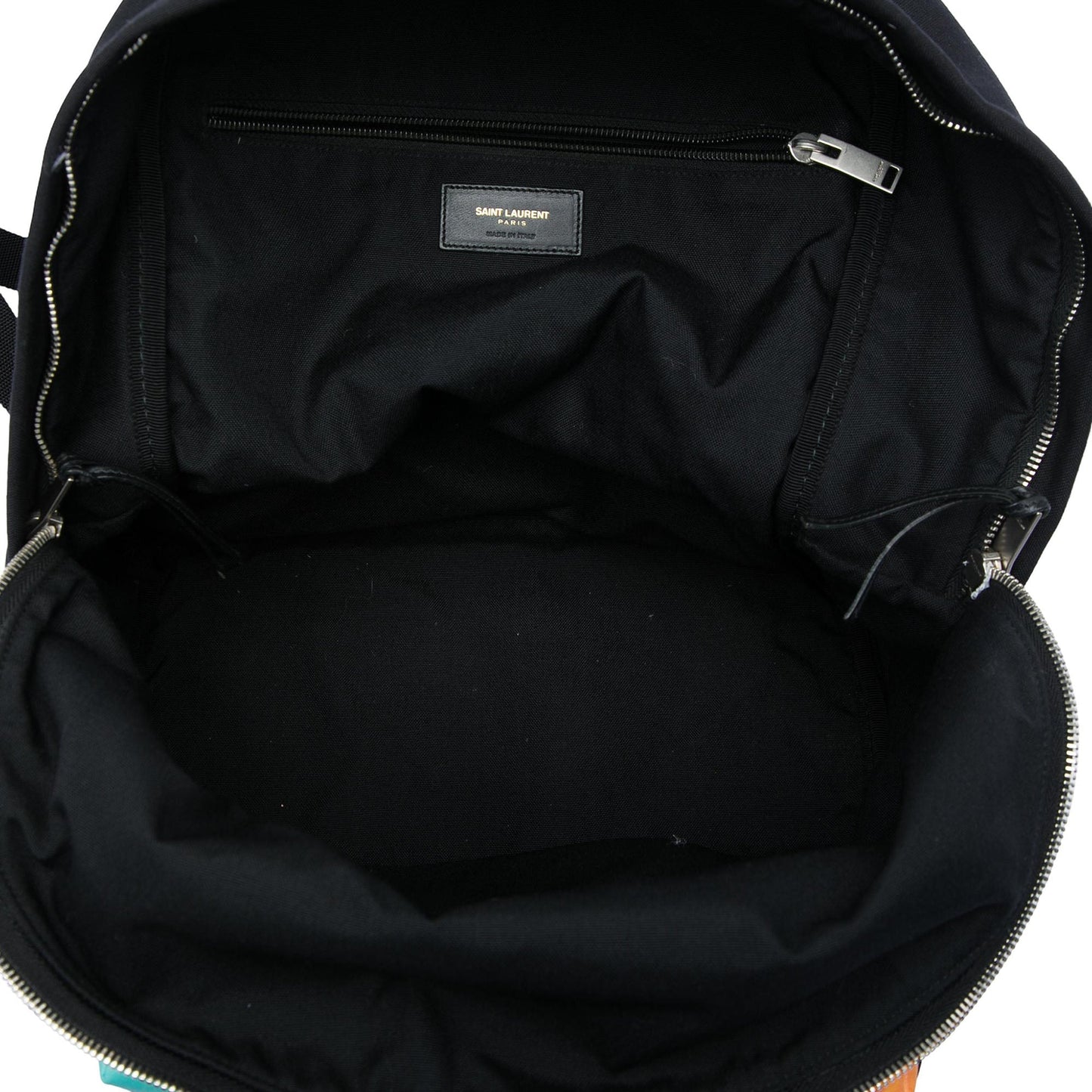 Saint Laurent Canvas Hunting Baby City Backpack