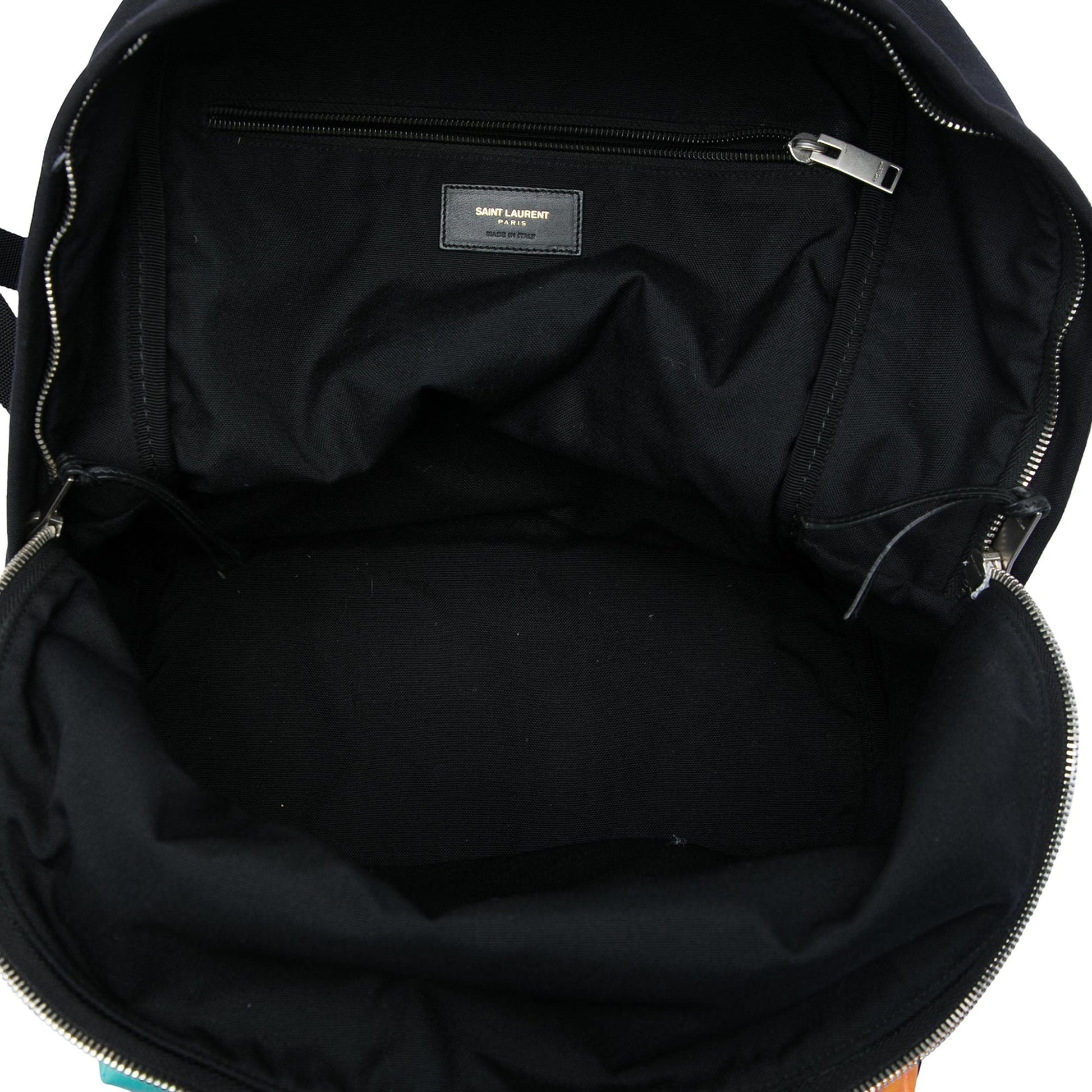 Saint Laurent Canvas Hunting Baby City Backpack