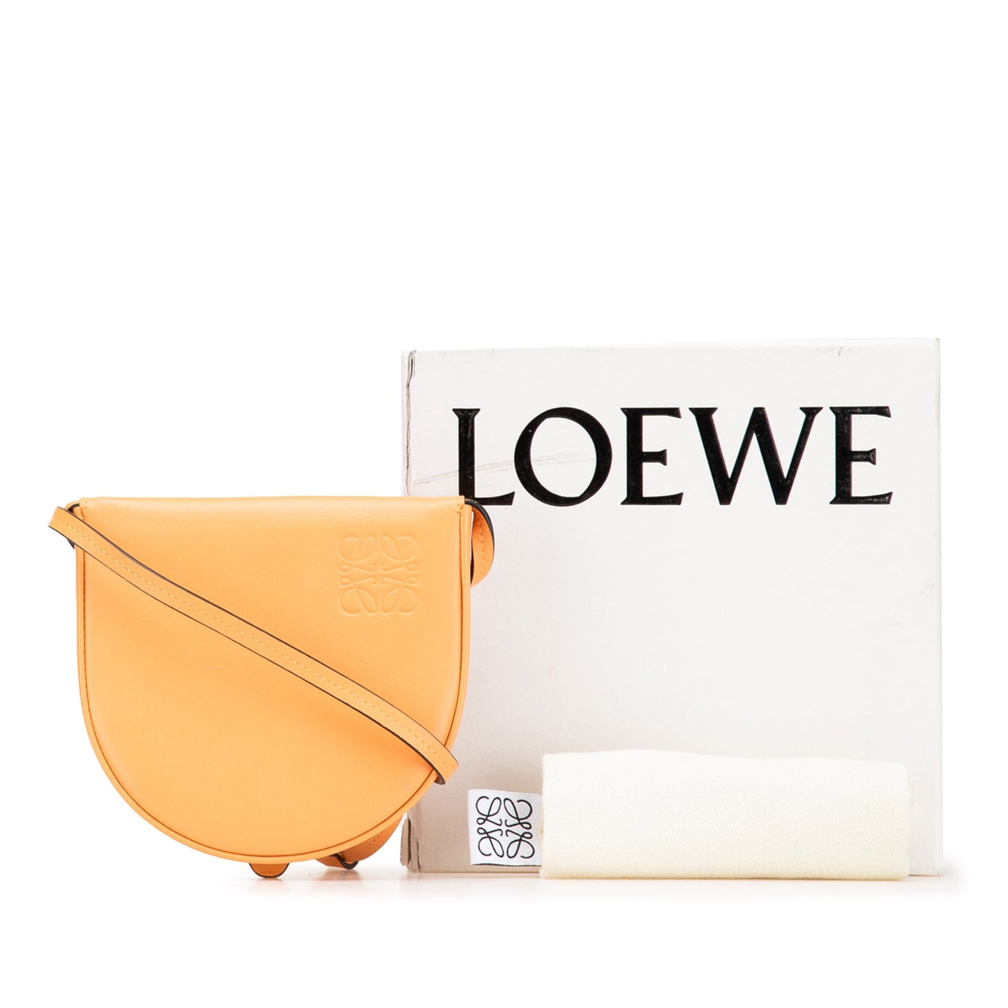 LOEWE Small Soft Calfskin Heel Pouch