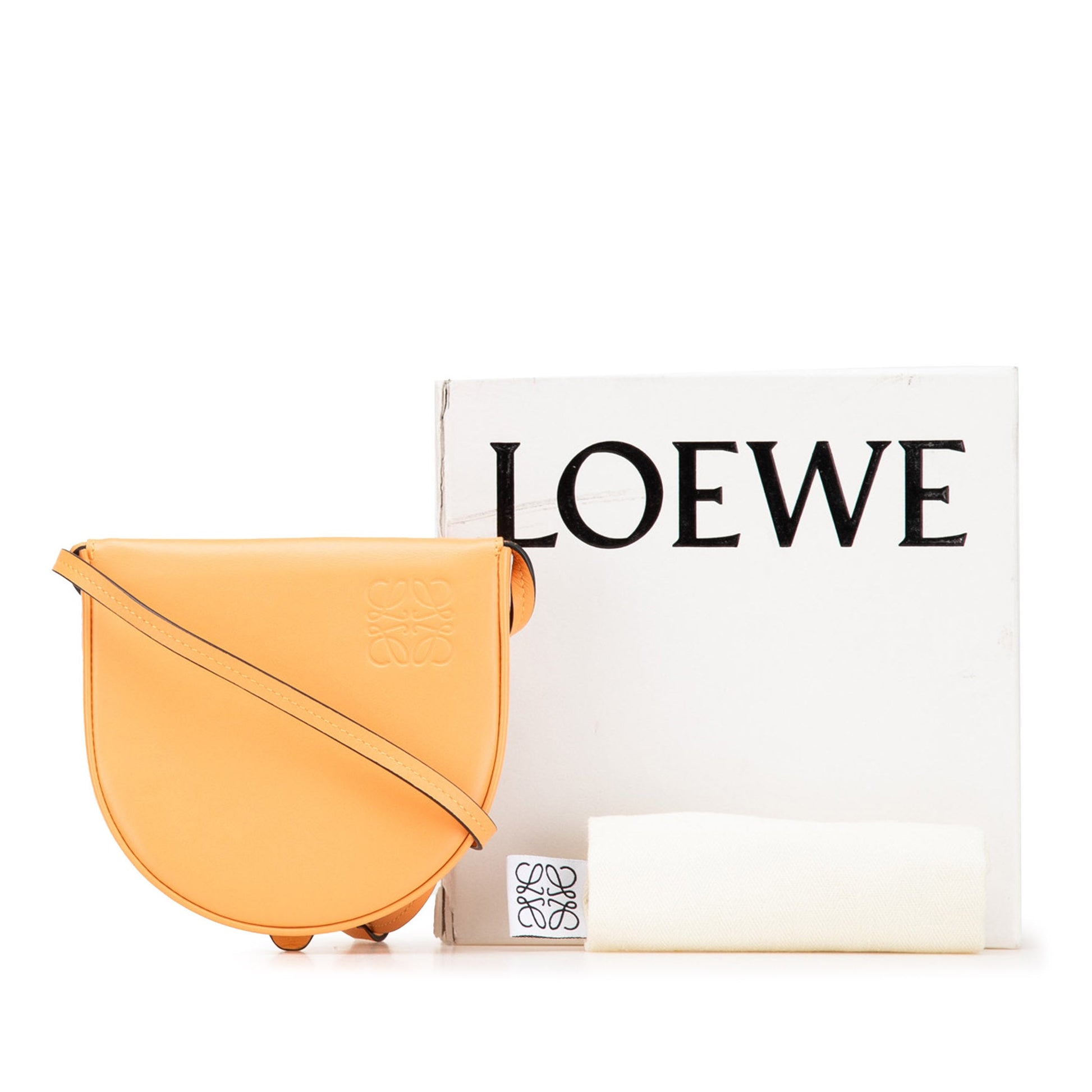 LOEWE Small Soft Calfskin Heel Pouch