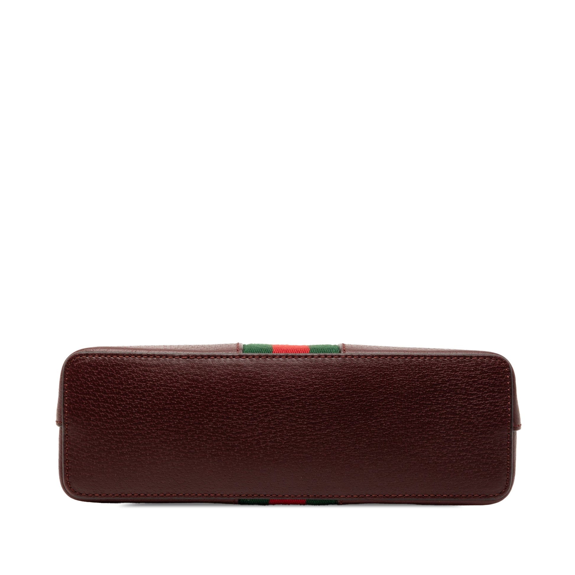 Small Calfskin Web Ophidia Dome Crossbody