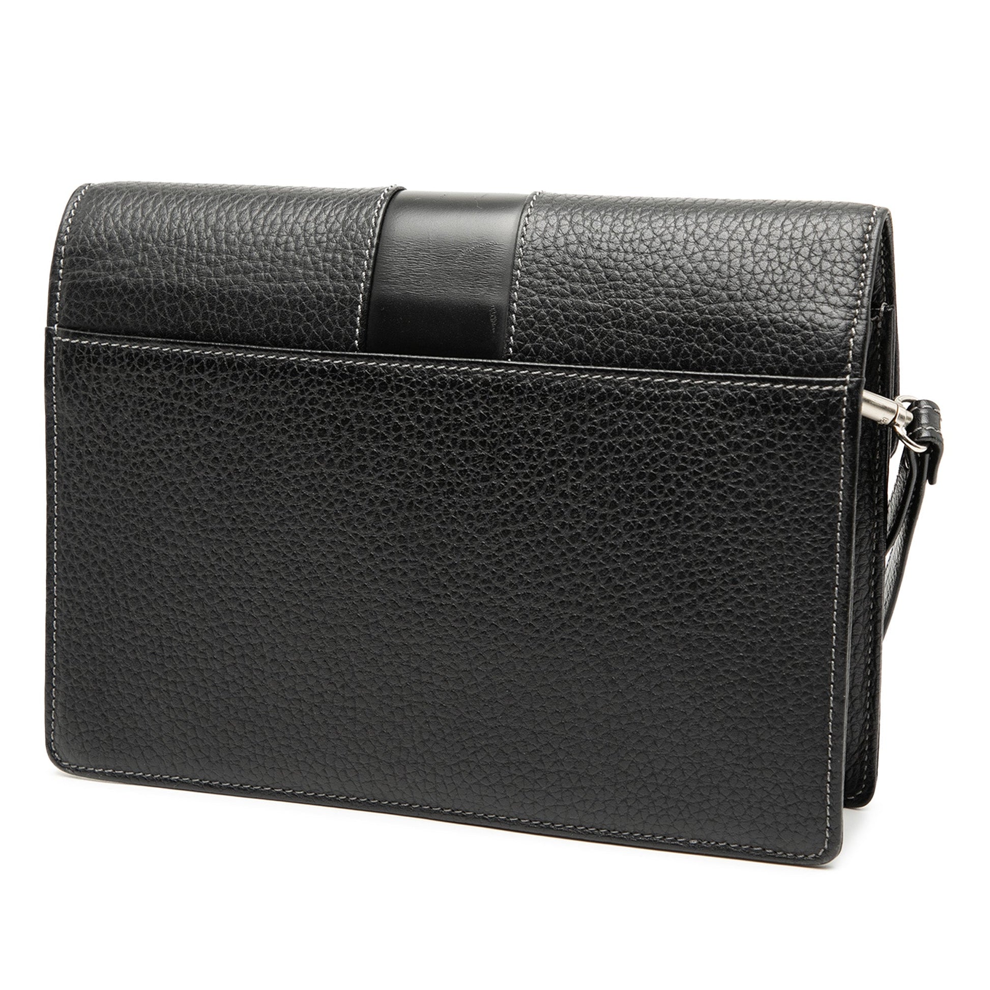 Burberry Calf Leather Clutch