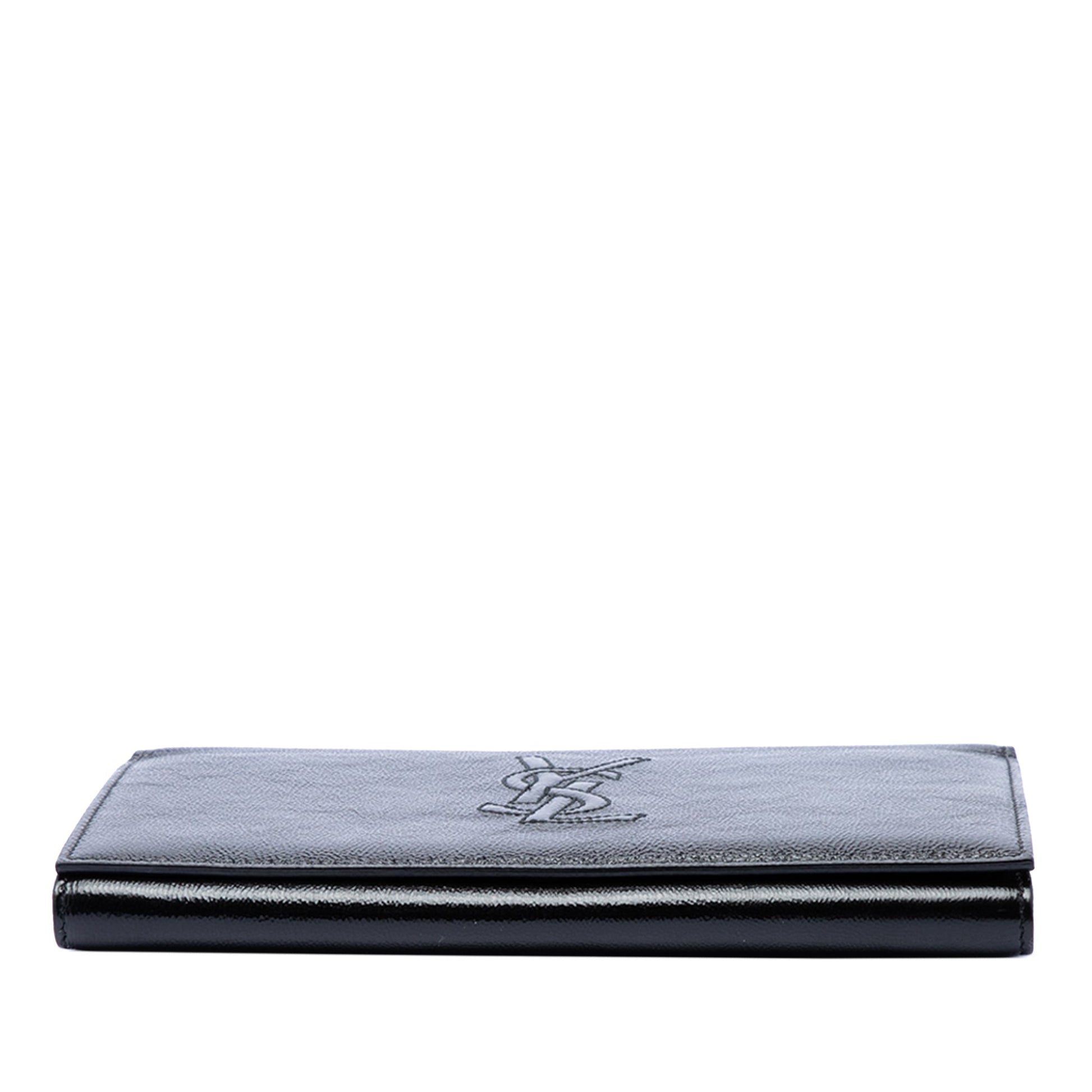 Saint Laurent Crinkled Calfskin Belle de Jour Chain Clutch