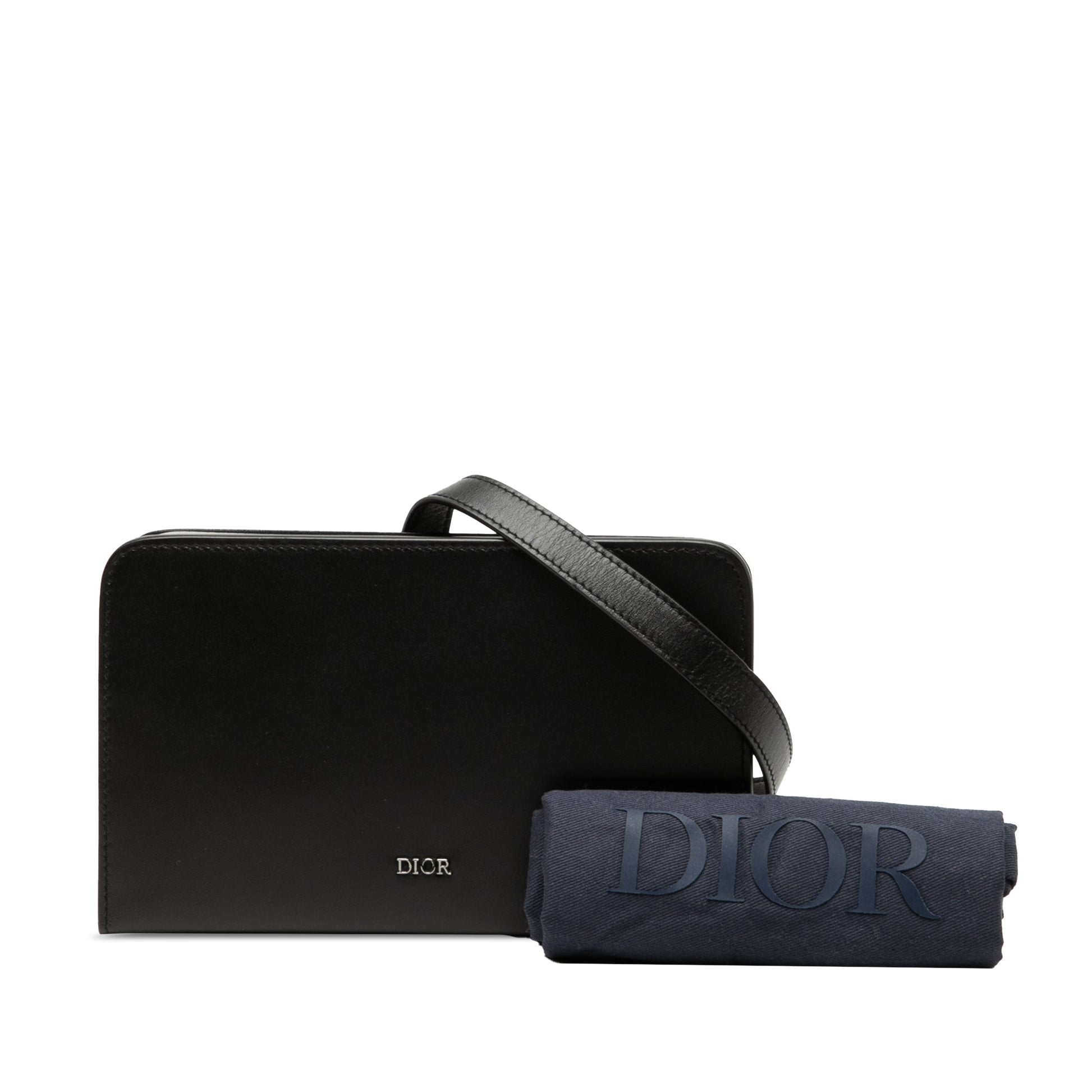 Dior Leather Dial Ultra Pouch Messenger Bag