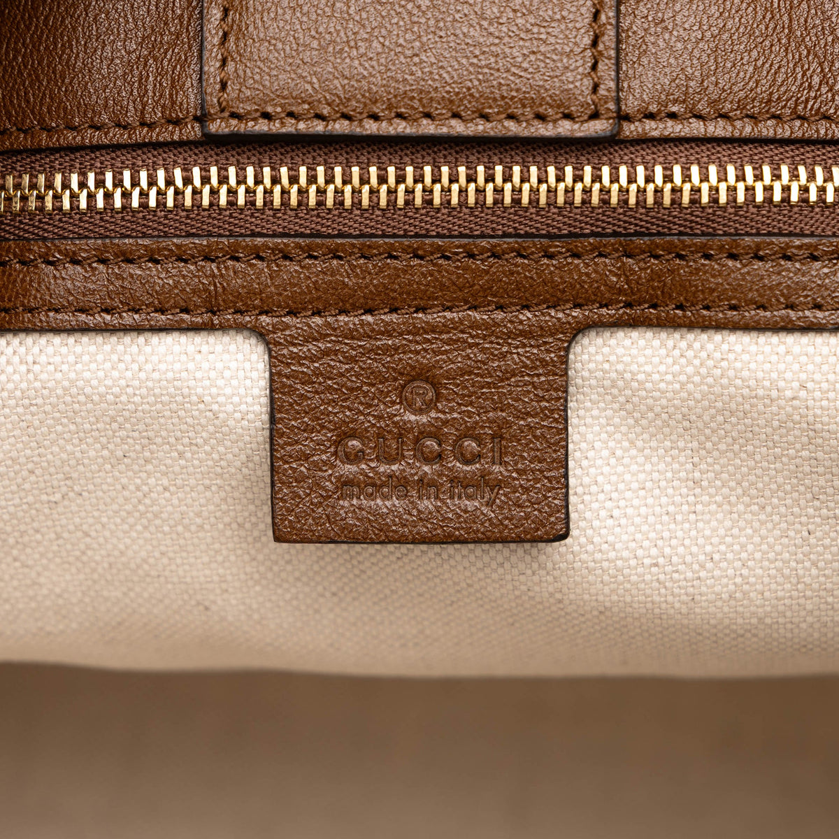 Gucci Medium Leather Horsebit 1955 Tote