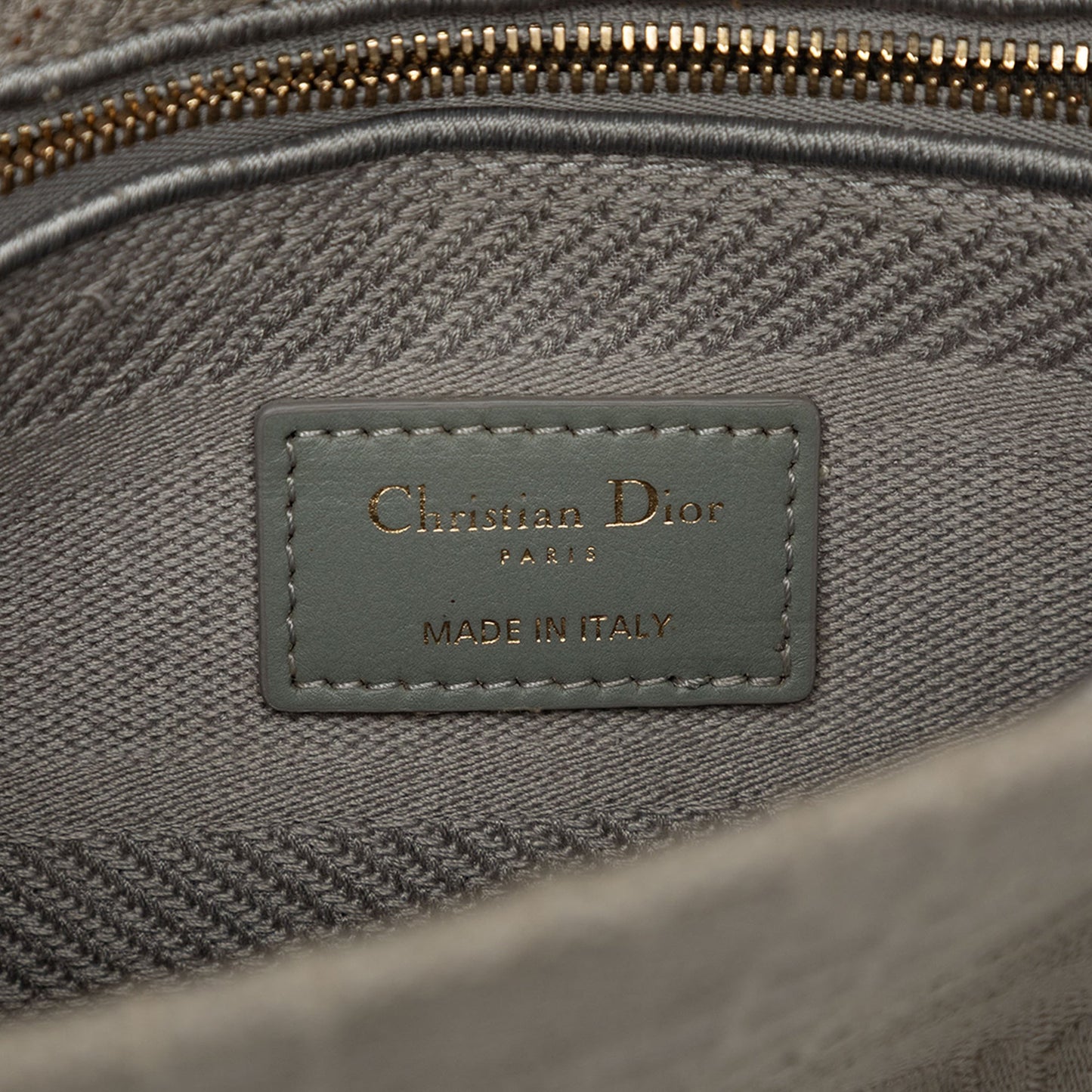 Dior Medium Embroidered Canvas Cannage Lady D Lite