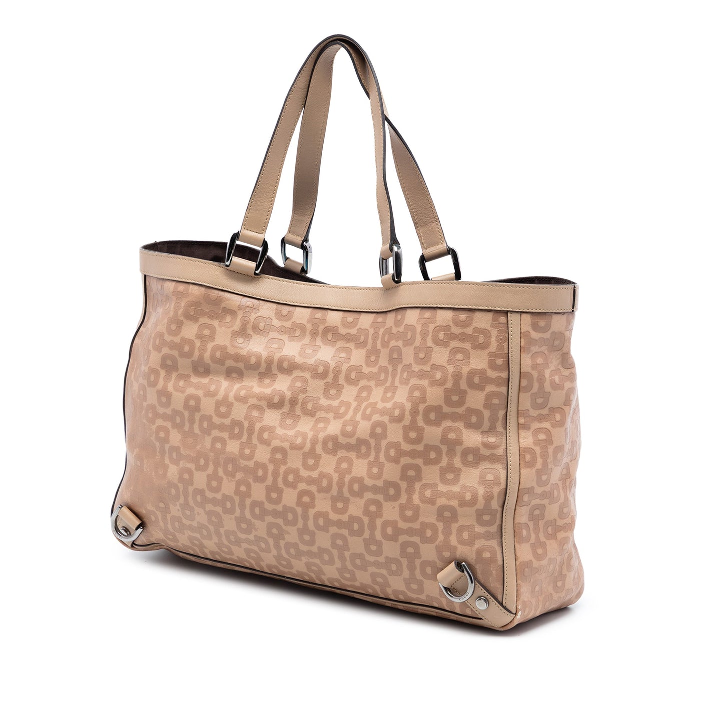 Gucci Leather Abbey D Ring Horsebit Tote