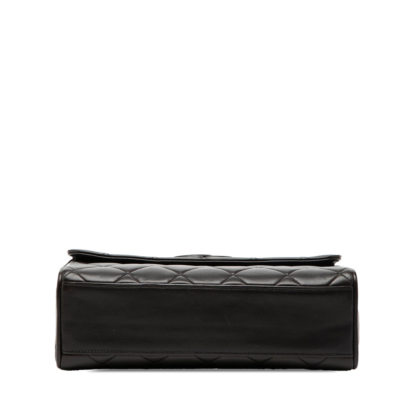 CC Quilted Lambskin Flap Crossbody
