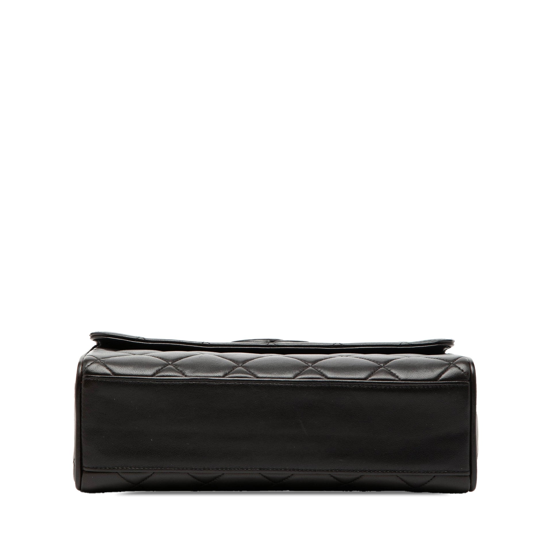 CC Quilted Lambskin Flap Crossbody