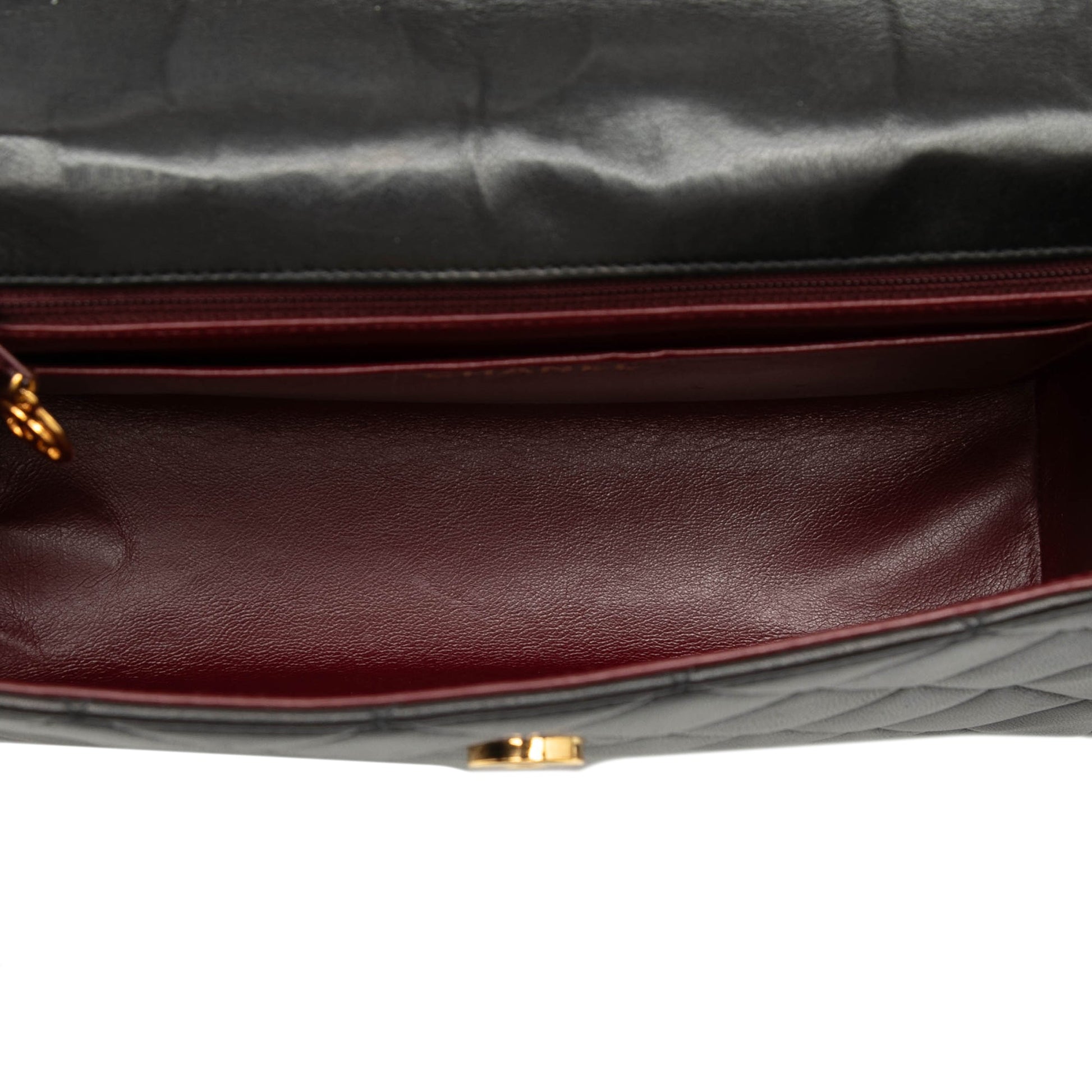 CC Quilted Lambskin Flap Crossbody