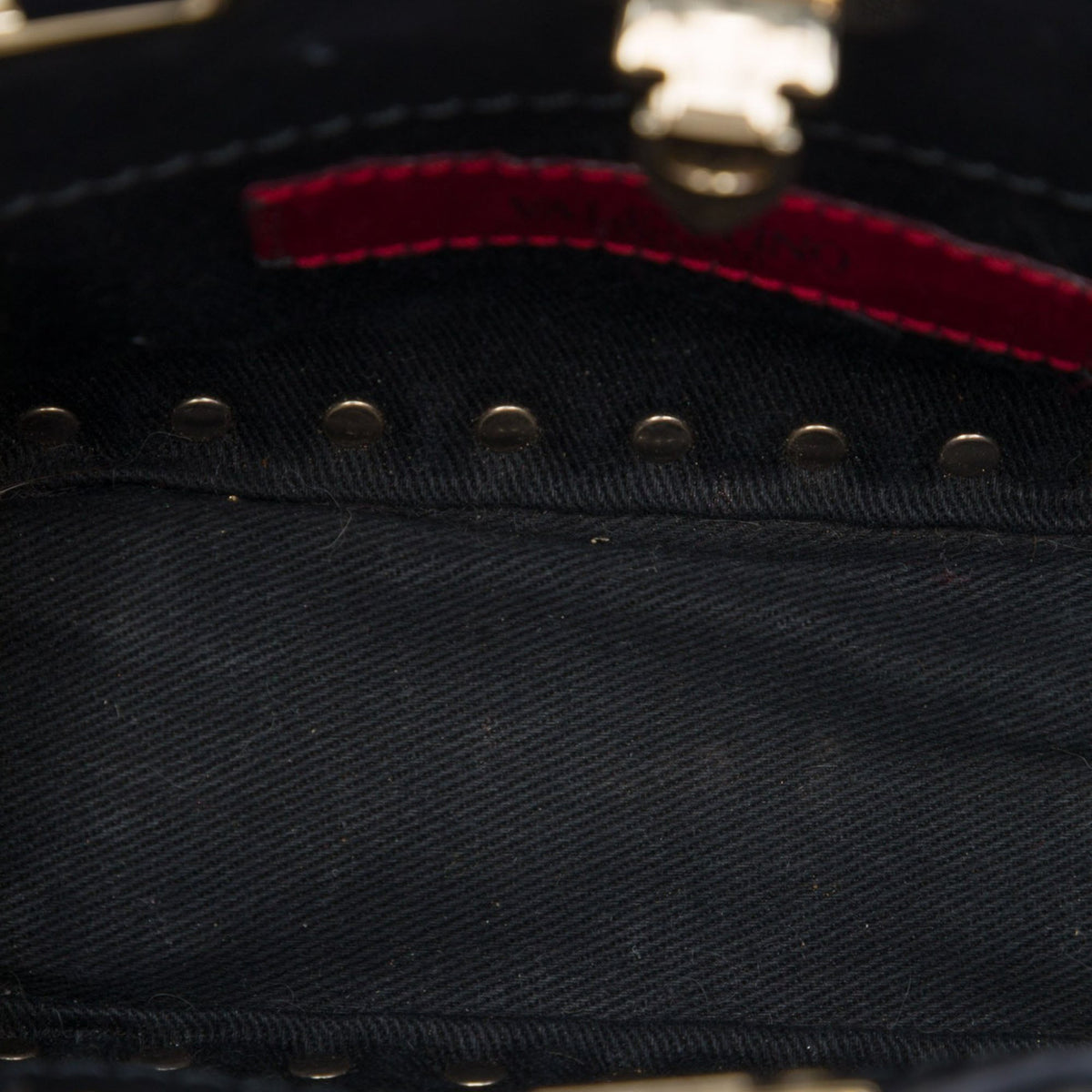 Valentino Micro Leather Rockstud Trapeze Satchel