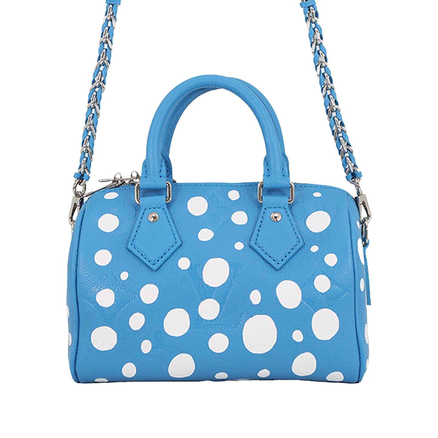 Louis Vuitton Yayoi Kusama Monogram Empreinte Speedy Bandouliere 20
