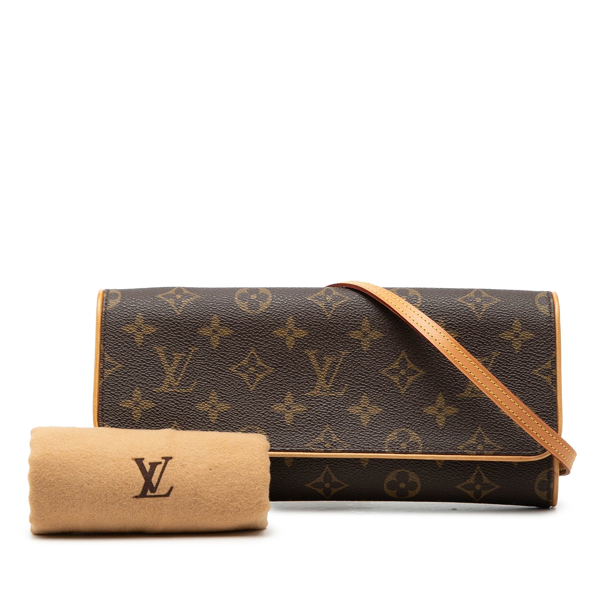 Louis Vuitton Monogram Pochette Twin GM