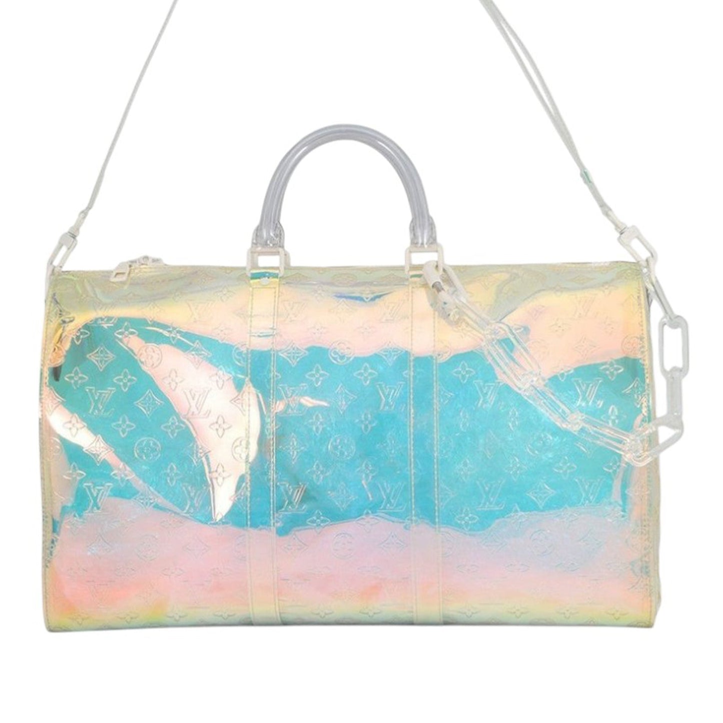 Monogram Prism Keepall Bandouliere 50