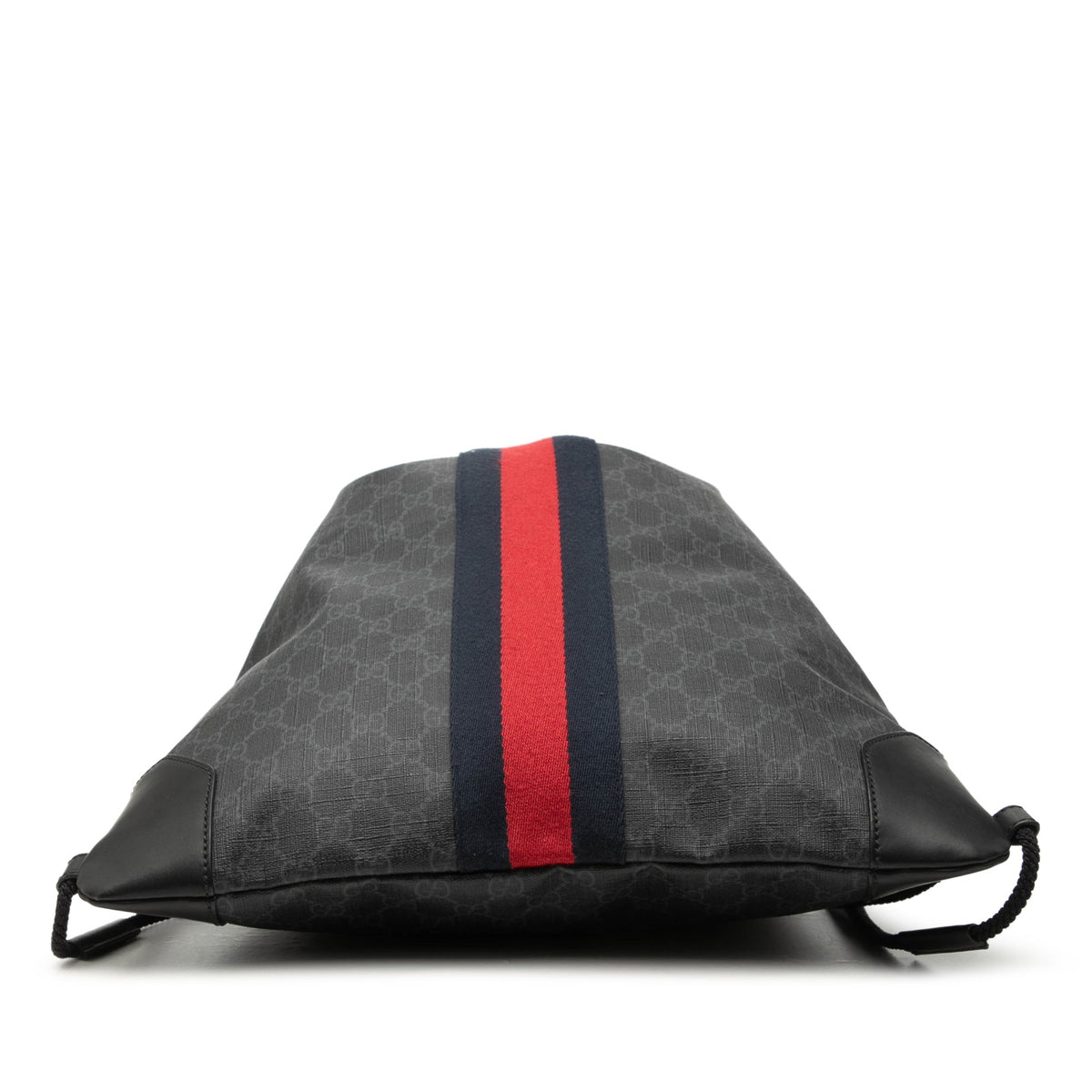 Gucci GG Supreme Web Drawstring Backpack