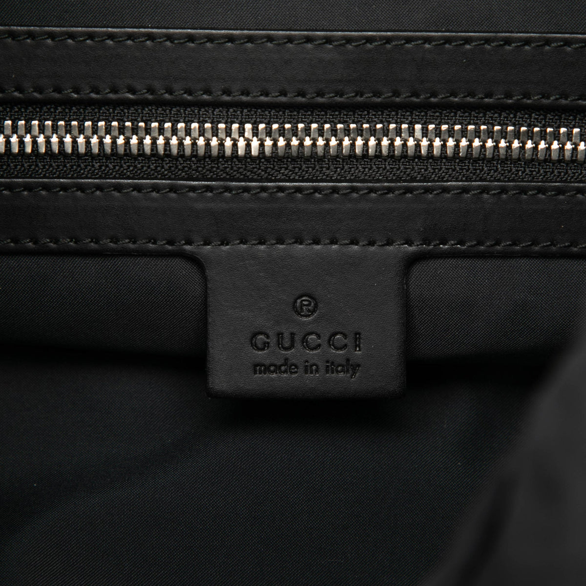 Gucci GG Supreme Web Drawstring Backpack