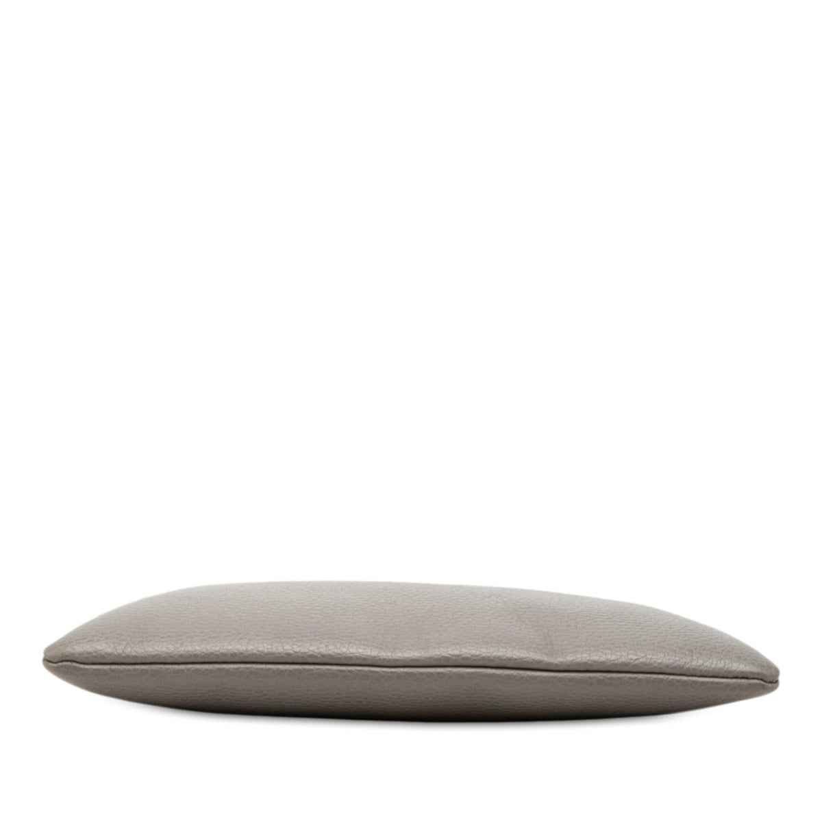 Gucci Calfskin Bamboo Clutch — Gray