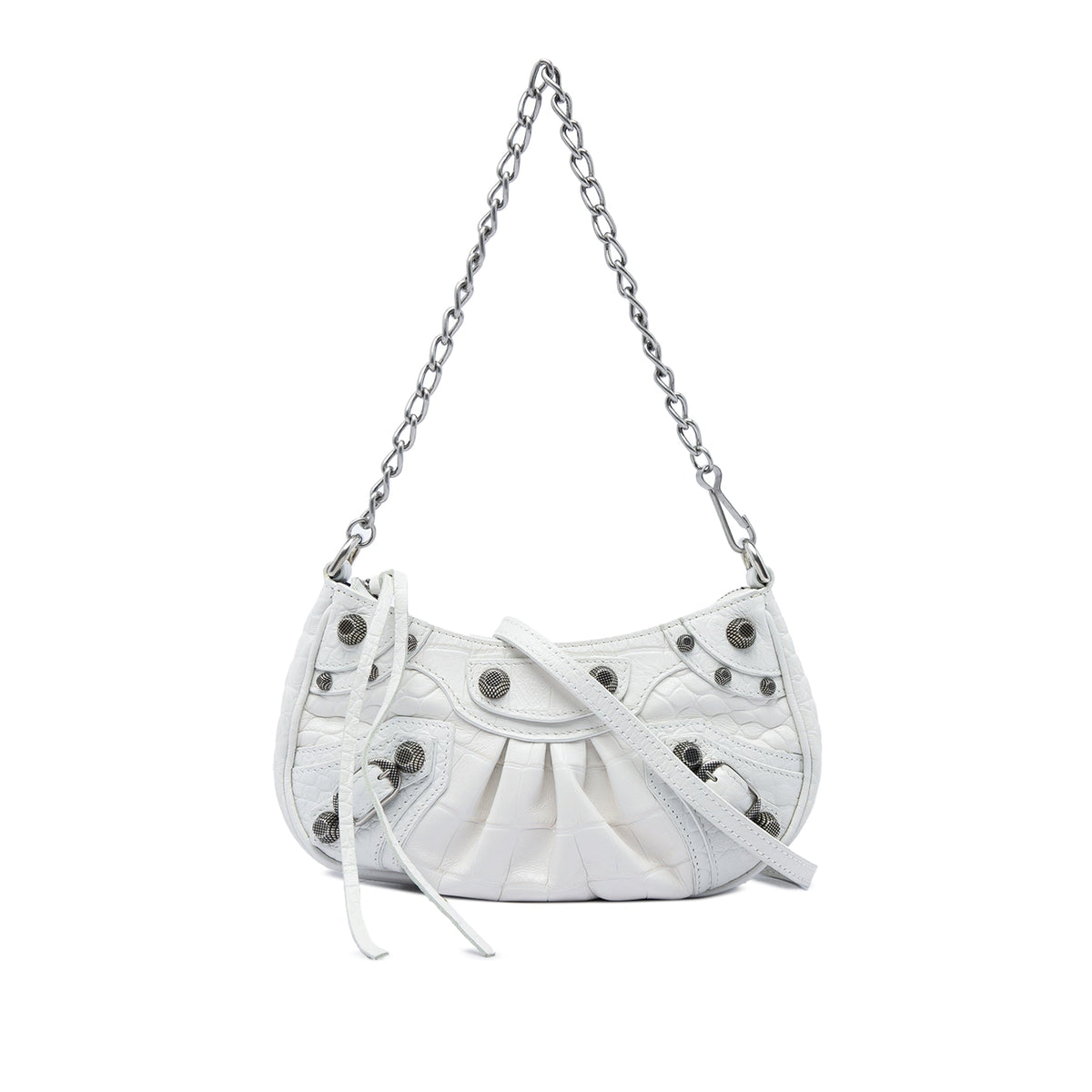 Balenciaga Mini Embossed Leather Motocross Le Cagole