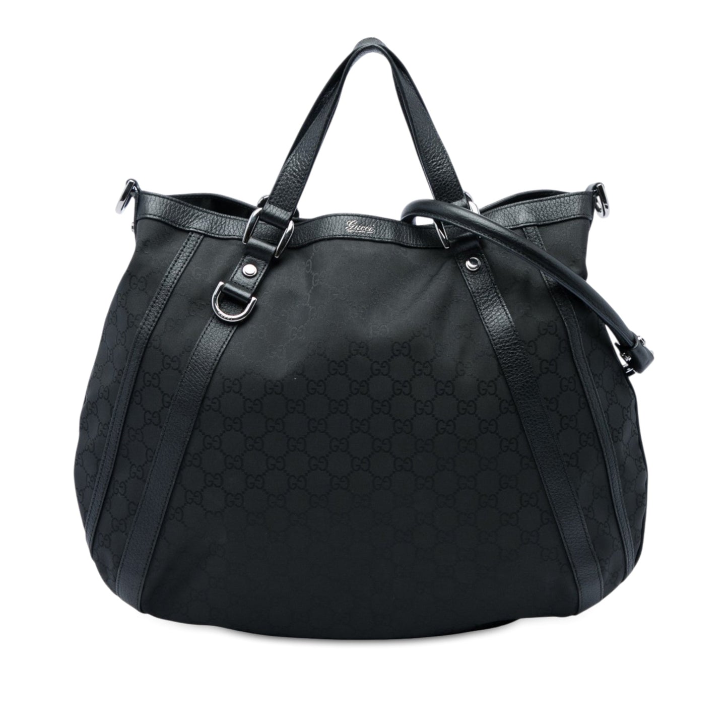 Gucci GG Canvas Abbey D Ring Convertible Tote