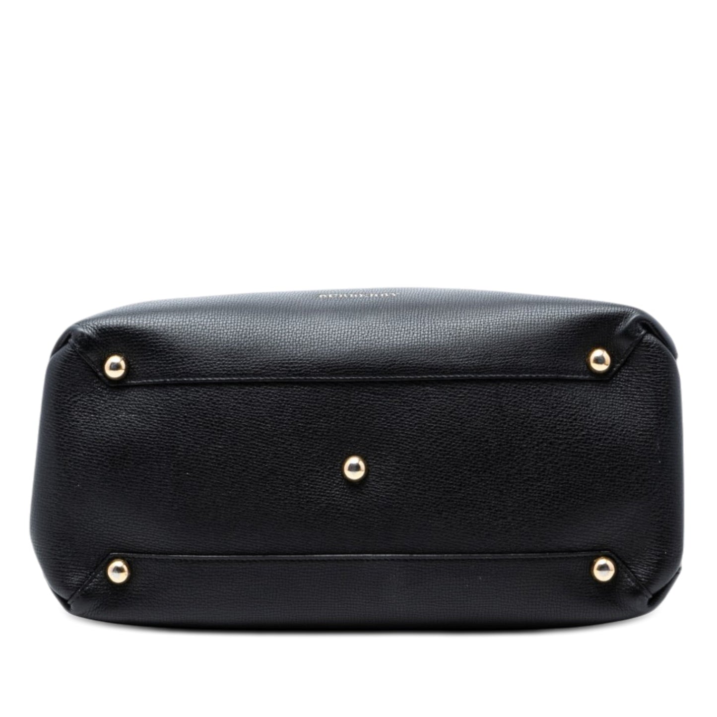 Burberry Medium Leather and House Check Banner Satchel