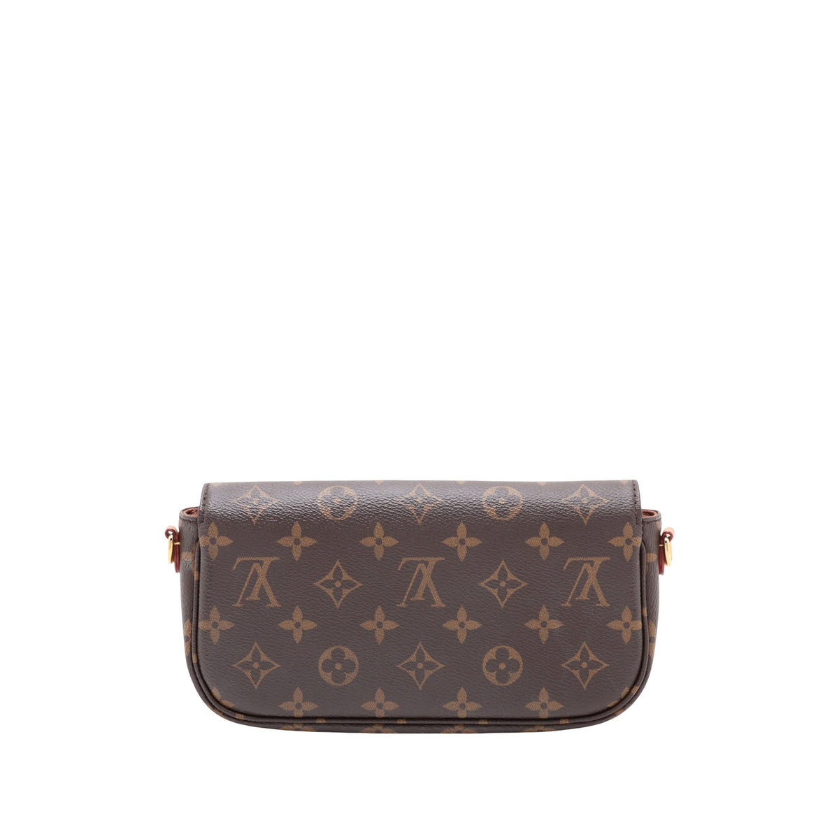 Louis Vuitton Monogram Ivy Wallet On Chain — Brown