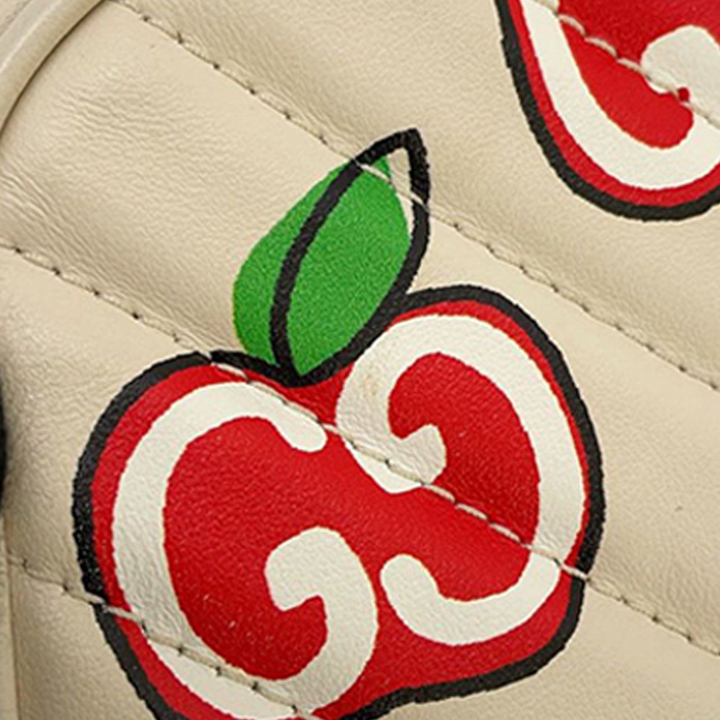 Gucci Small GG Marmont Matelasse Leather Apple Crossbody
