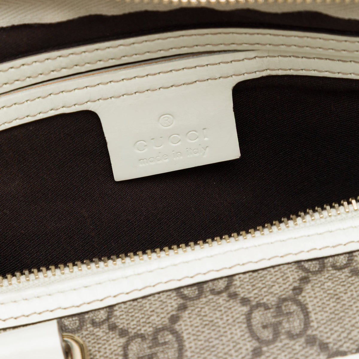 Gucci Medium GG Supreme Joy Boston Bag