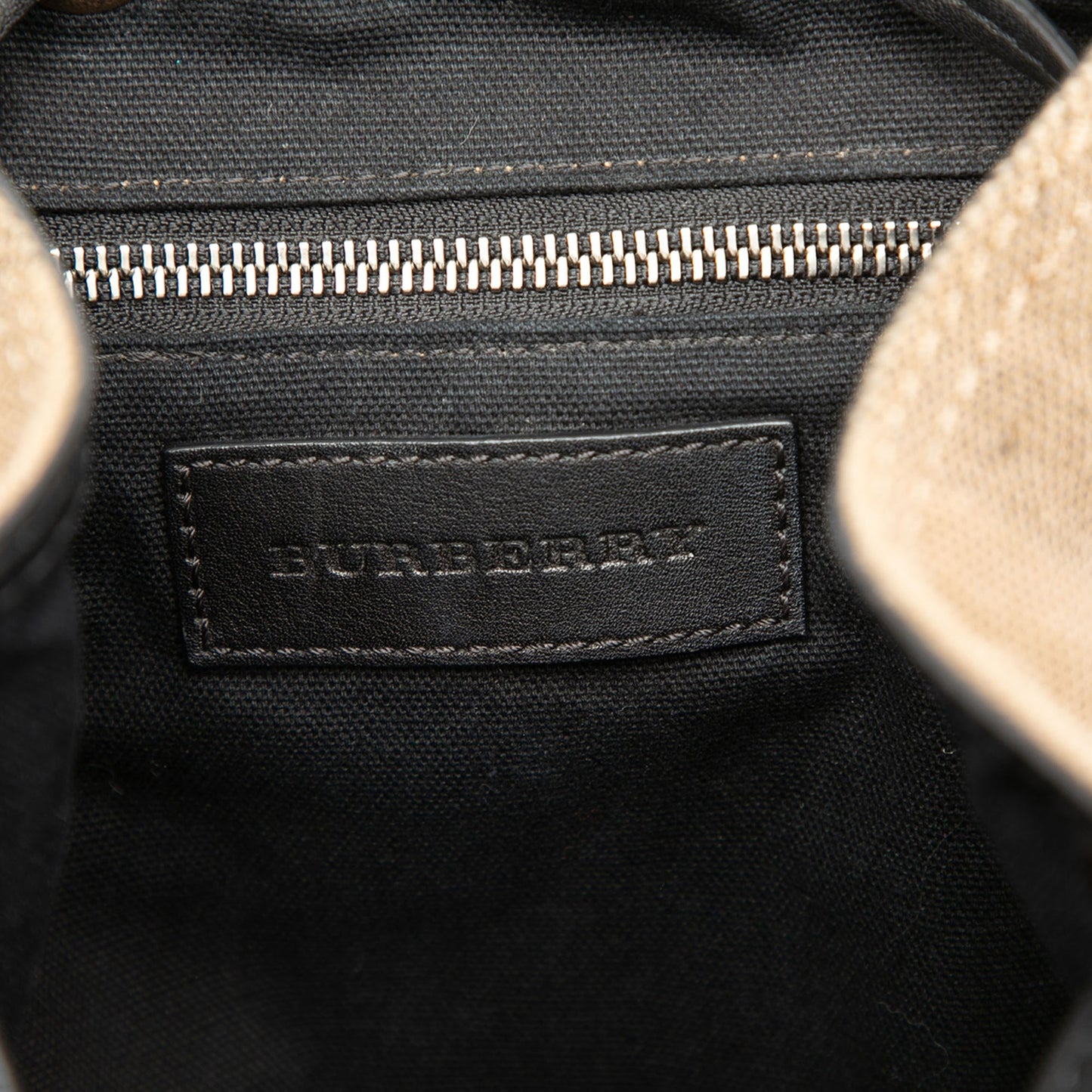 Burberry Mega Check Canvas Star Sequin Backpack
