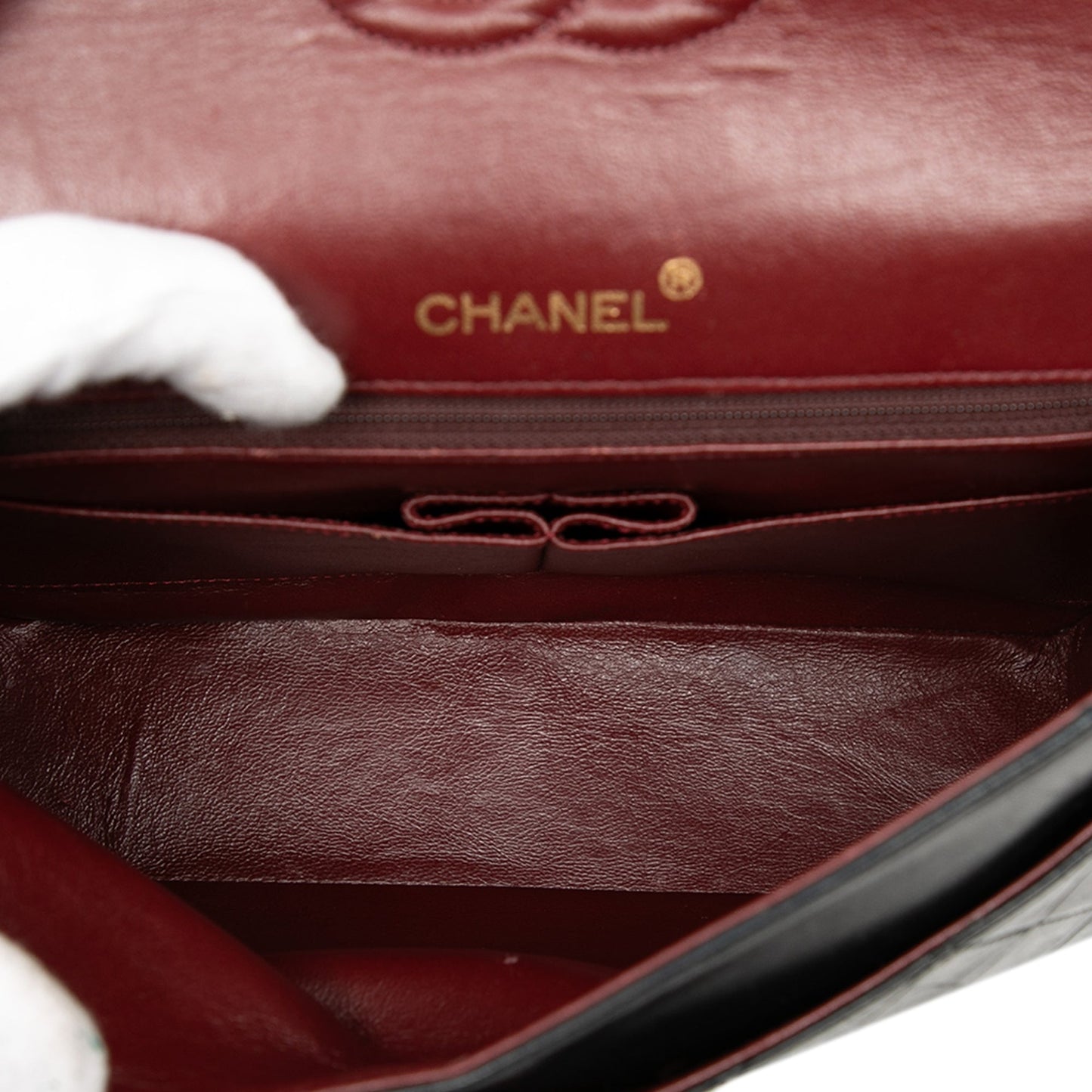 Medium Tall Classic Lambskin Double Flap