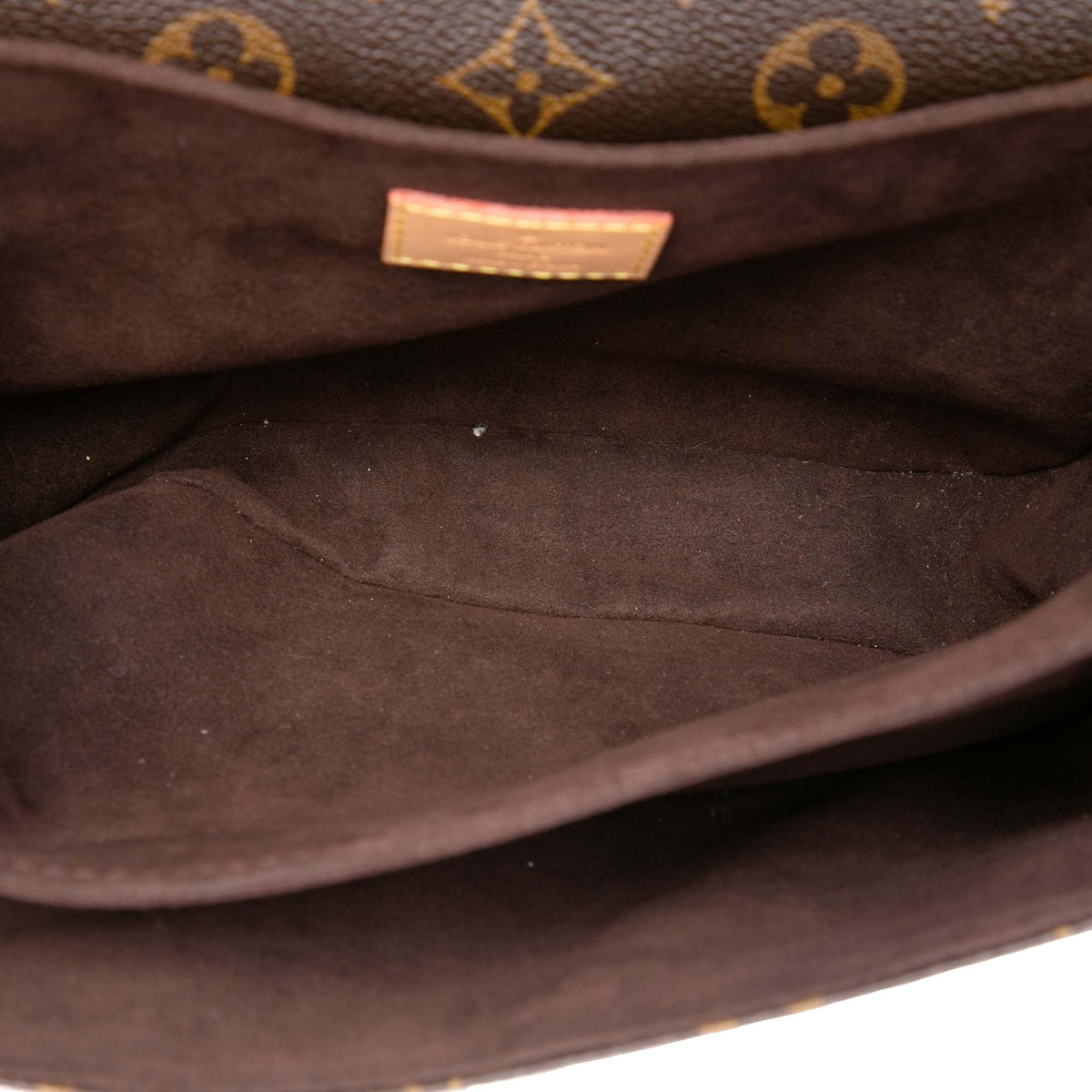 Louis Vuitton Monogram Pochette Metis — Brown
