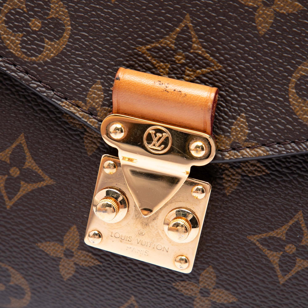 Louis Vuitton Monogram Pochette Metis — Brown