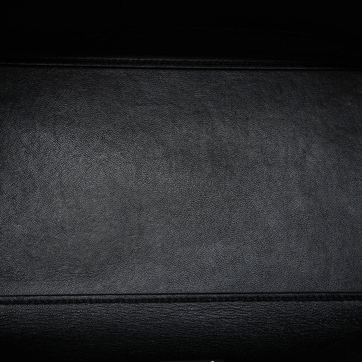 Celine Medium Drummed Calfskin and Suede Trapeze Satchel