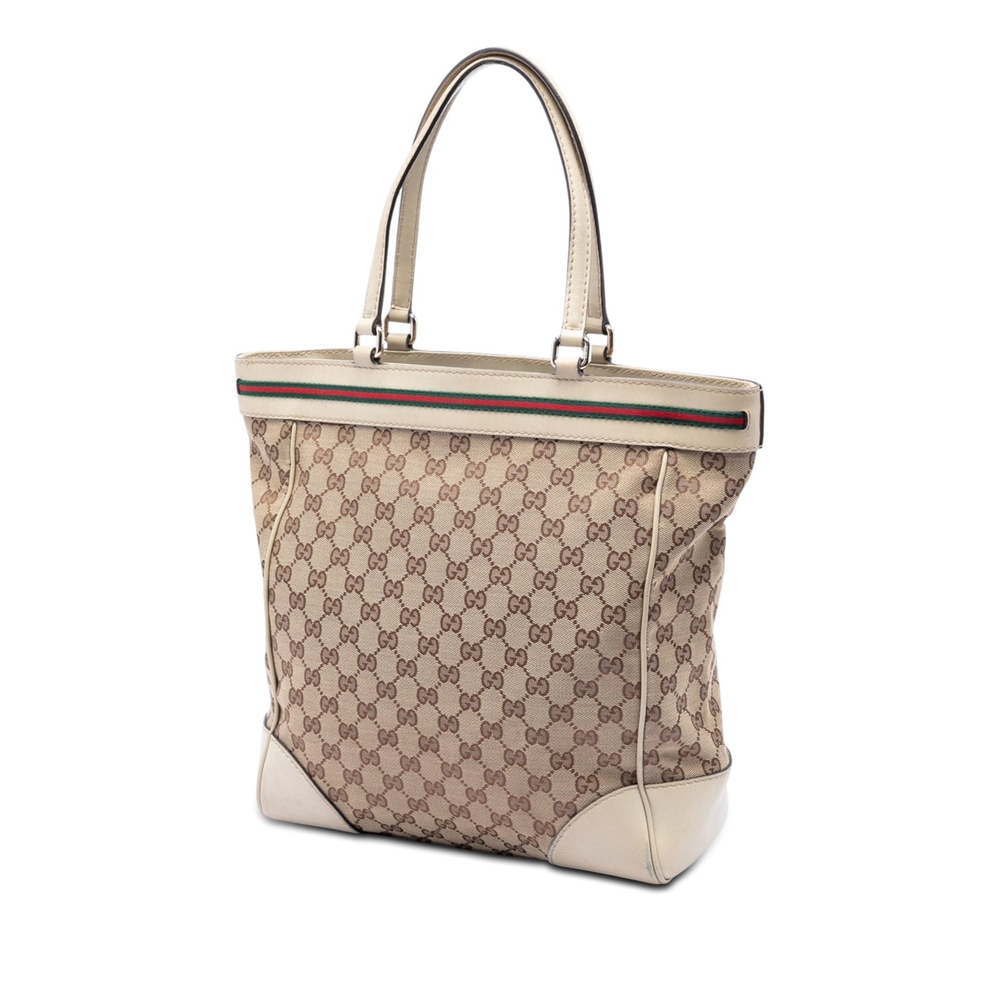 Gucci GG Canvas Web Mayfair Tote