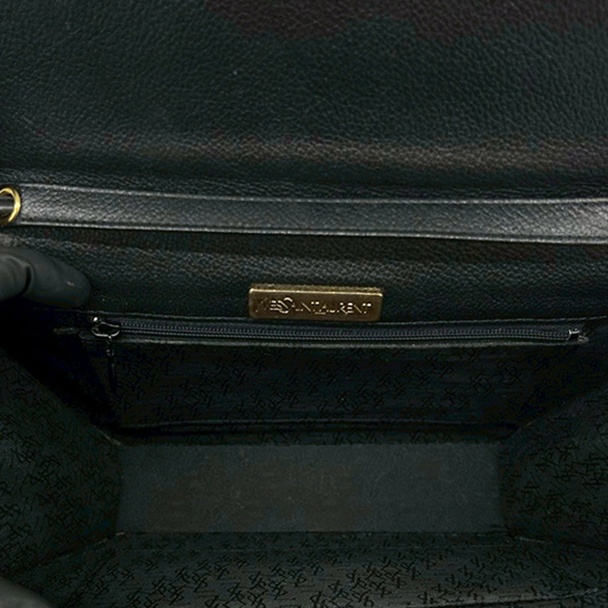 Saint Laurent Calf Leather Crossbody Bag