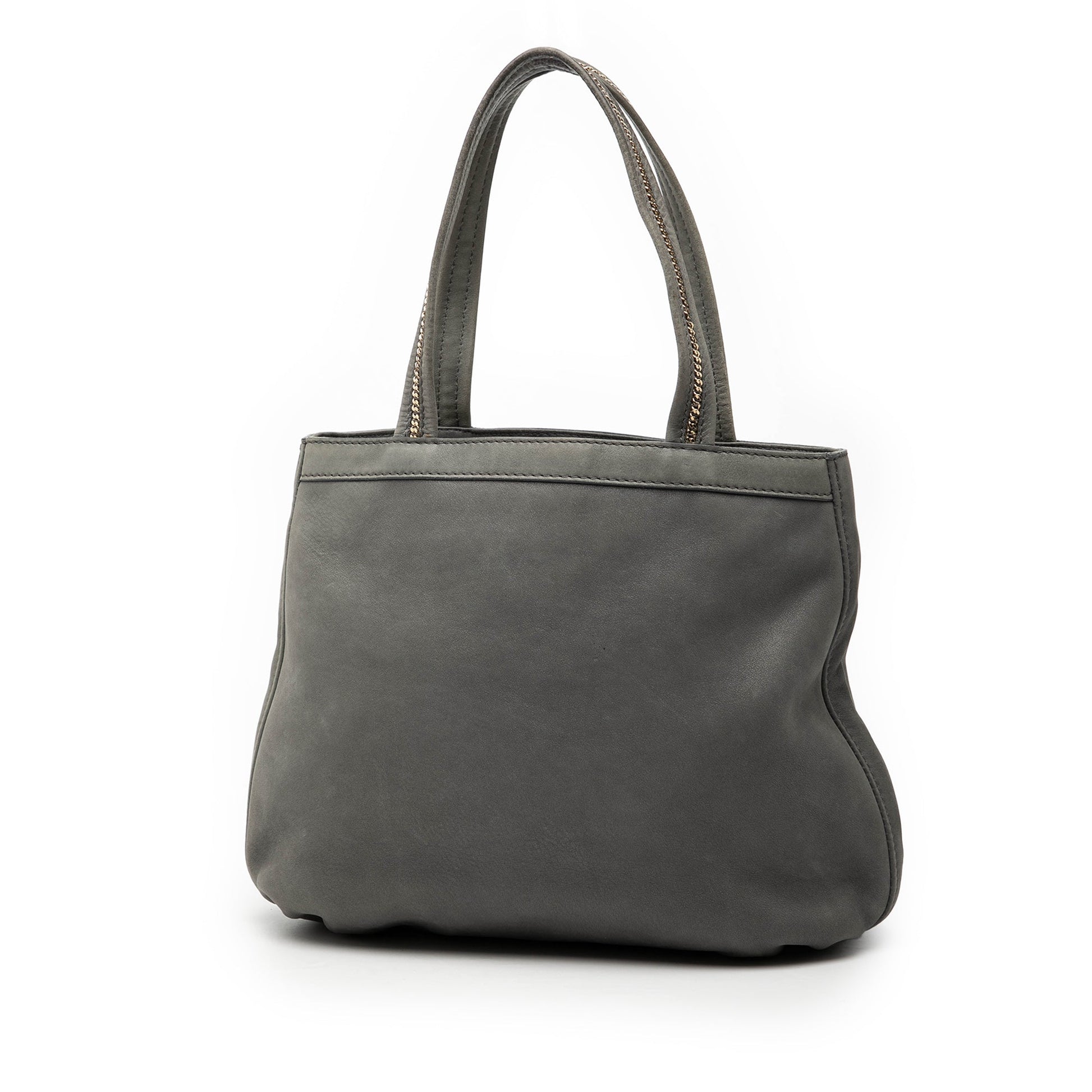 Fendi Nubuck FF Chains Tote