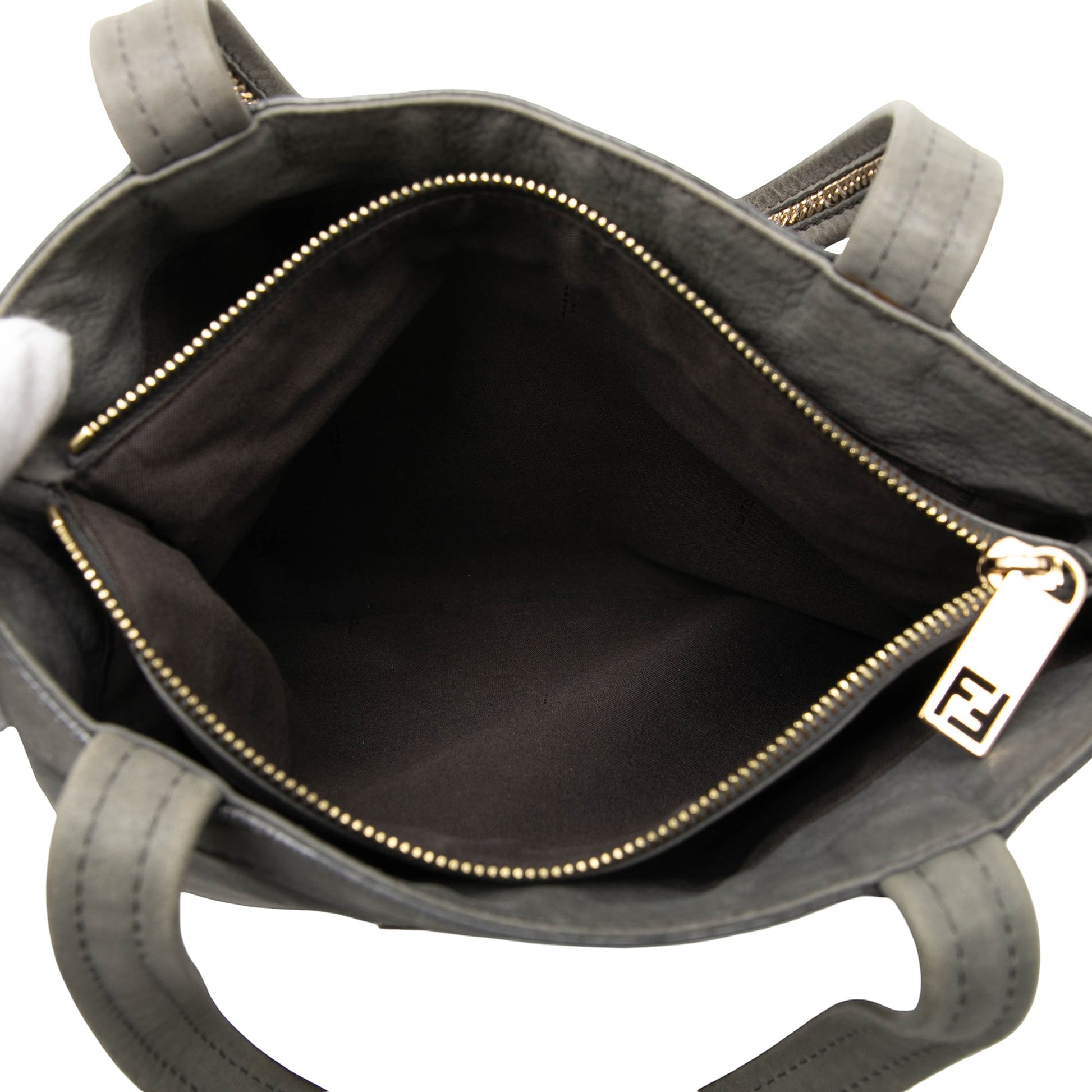 Fendi Nubuck FF Chains Tote