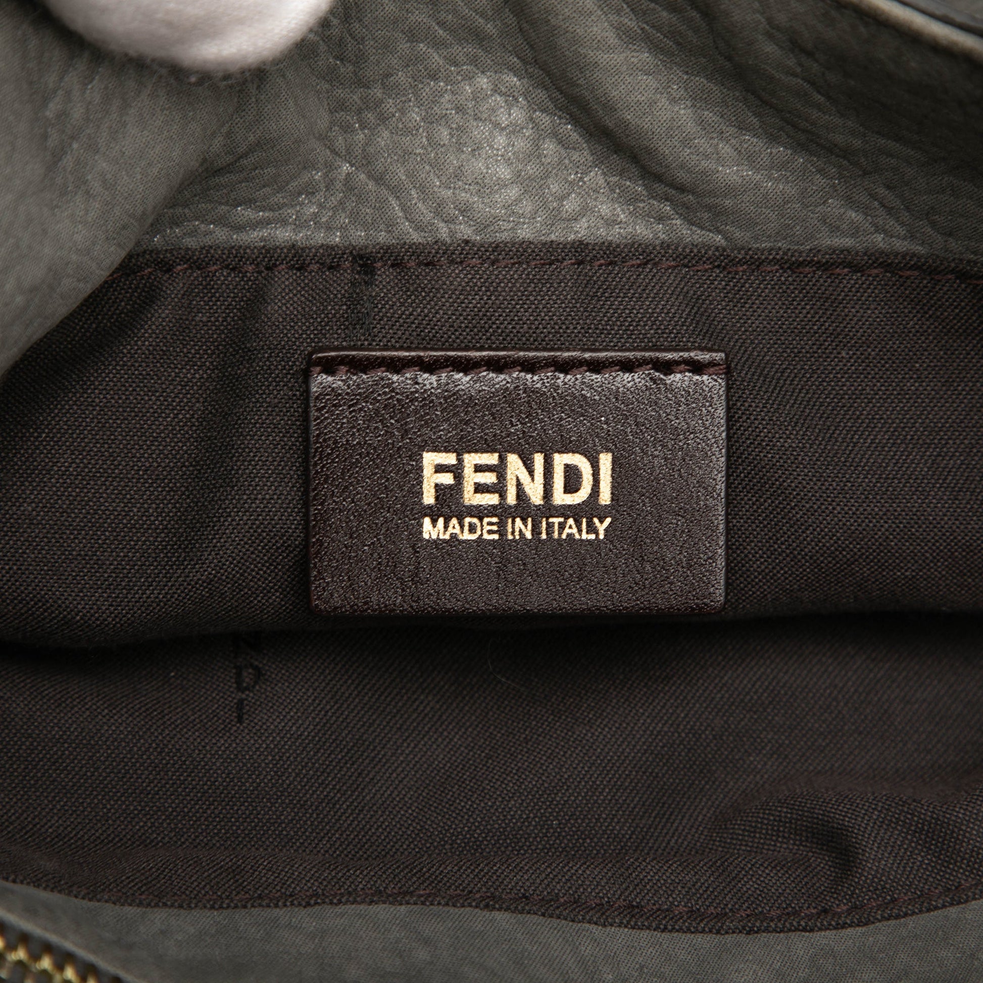 Fendi Nubuck FF Chains Tote