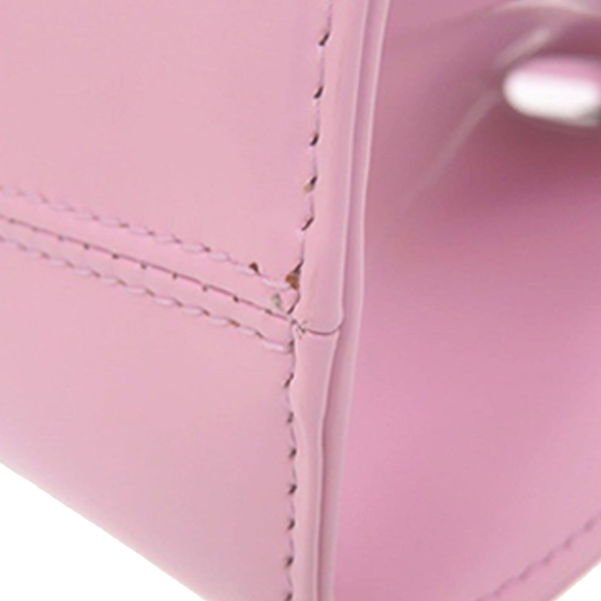 Ferragamo Micro Brushed Calfskin Wanda Top Handle Bag