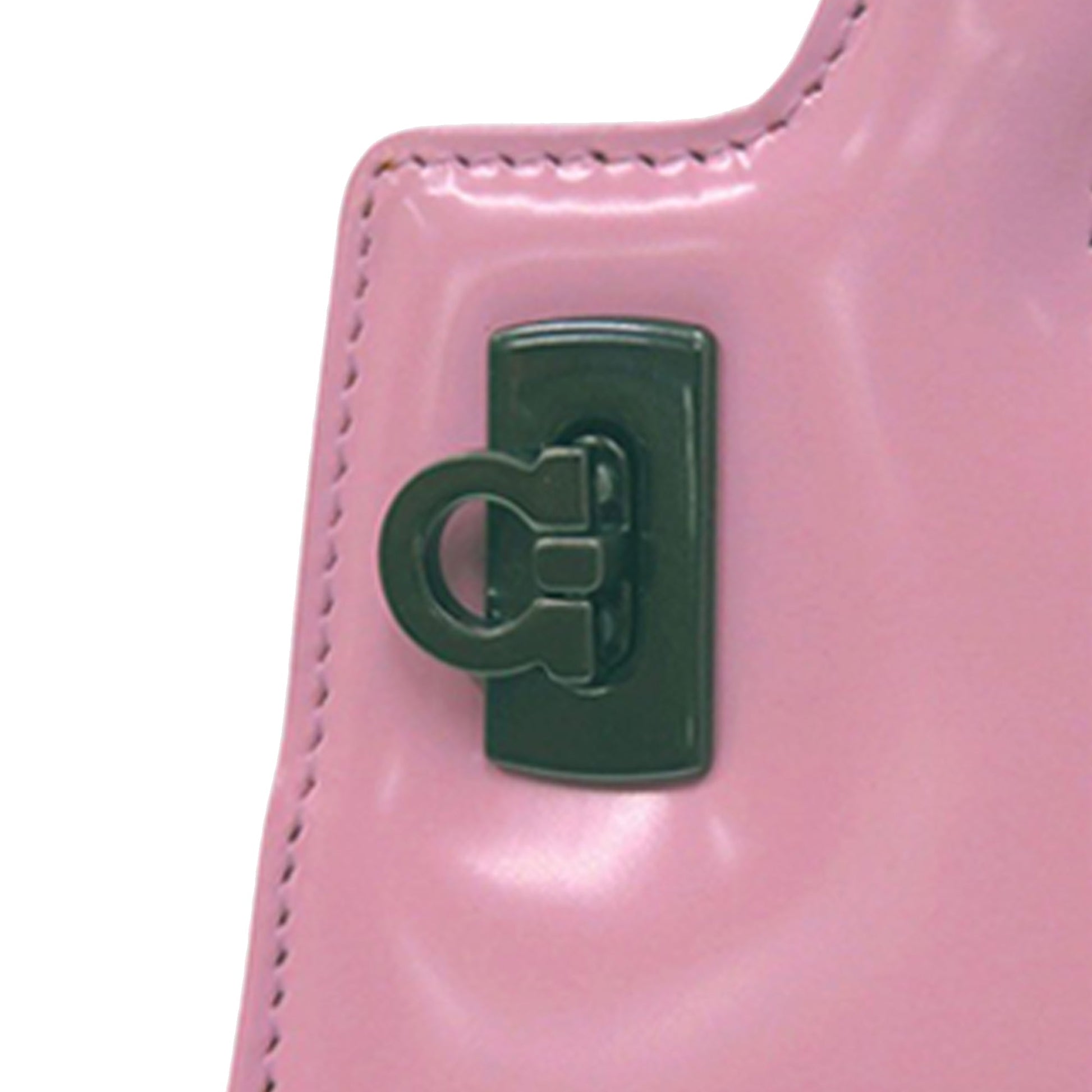 Ferragamo Micro Brushed Calfskin Wanda Top Handle Bag
