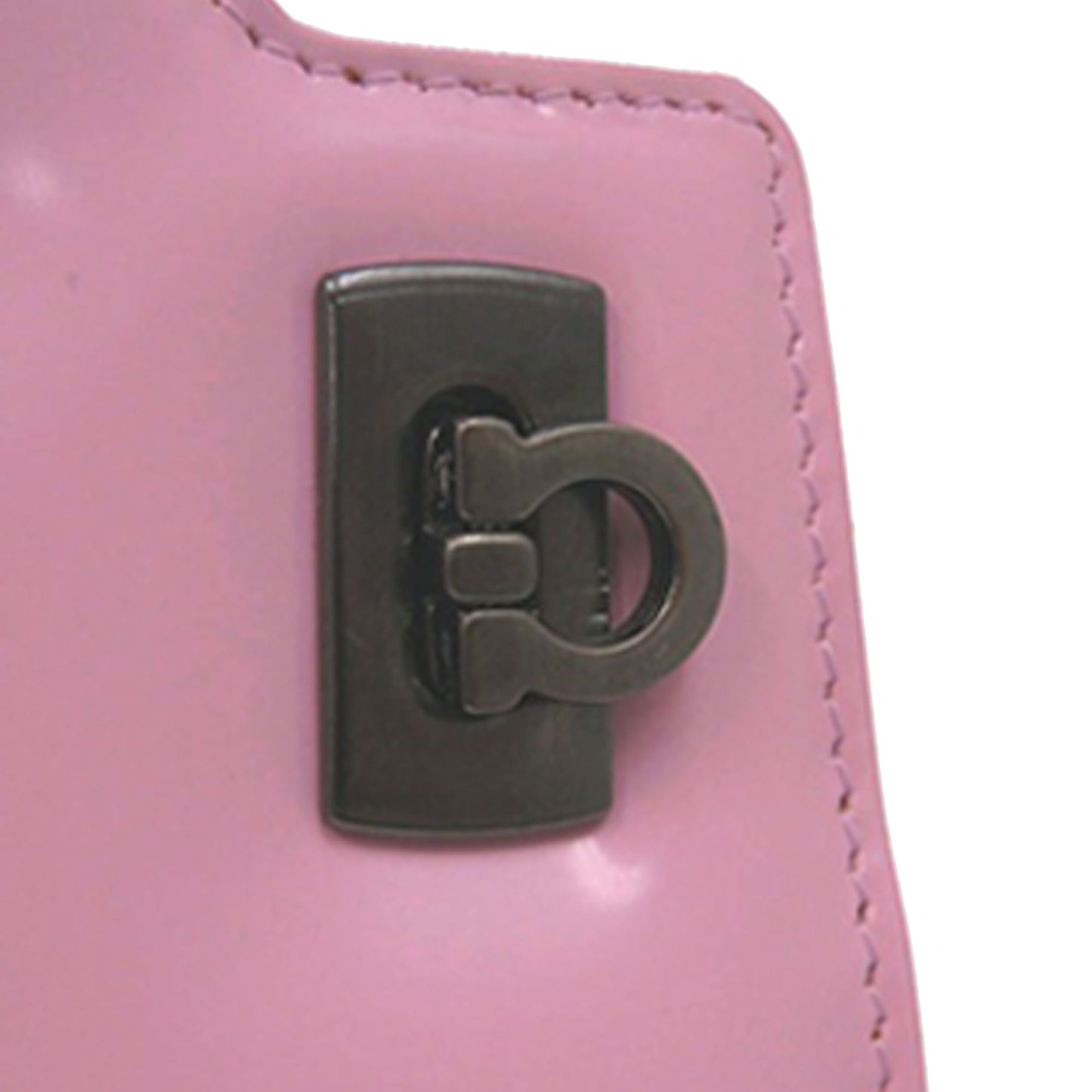 Ferragamo Micro Brushed Calfskin Wanda Top Handle Bag
