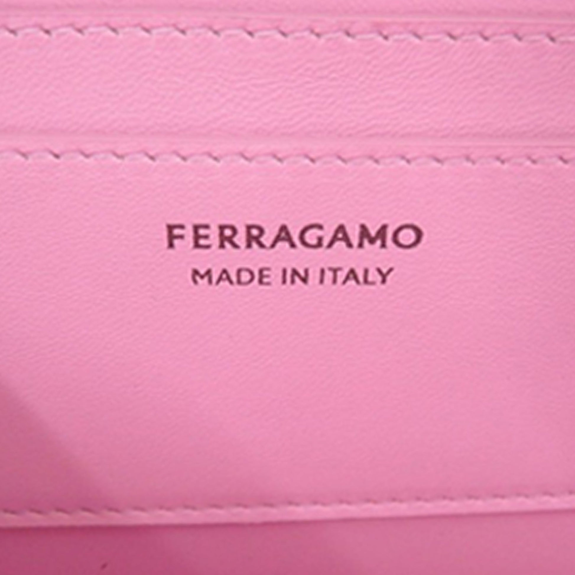 Ferragamo Micro Brushed Calfskin Wanda Top Handle Bag