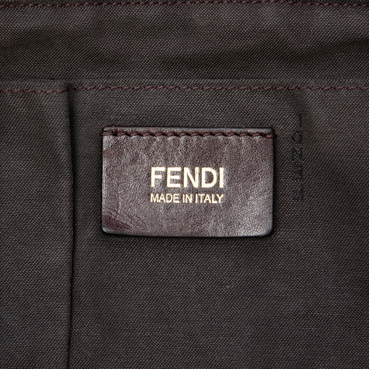 Fendi Zucchino Canvas Superstar Tote