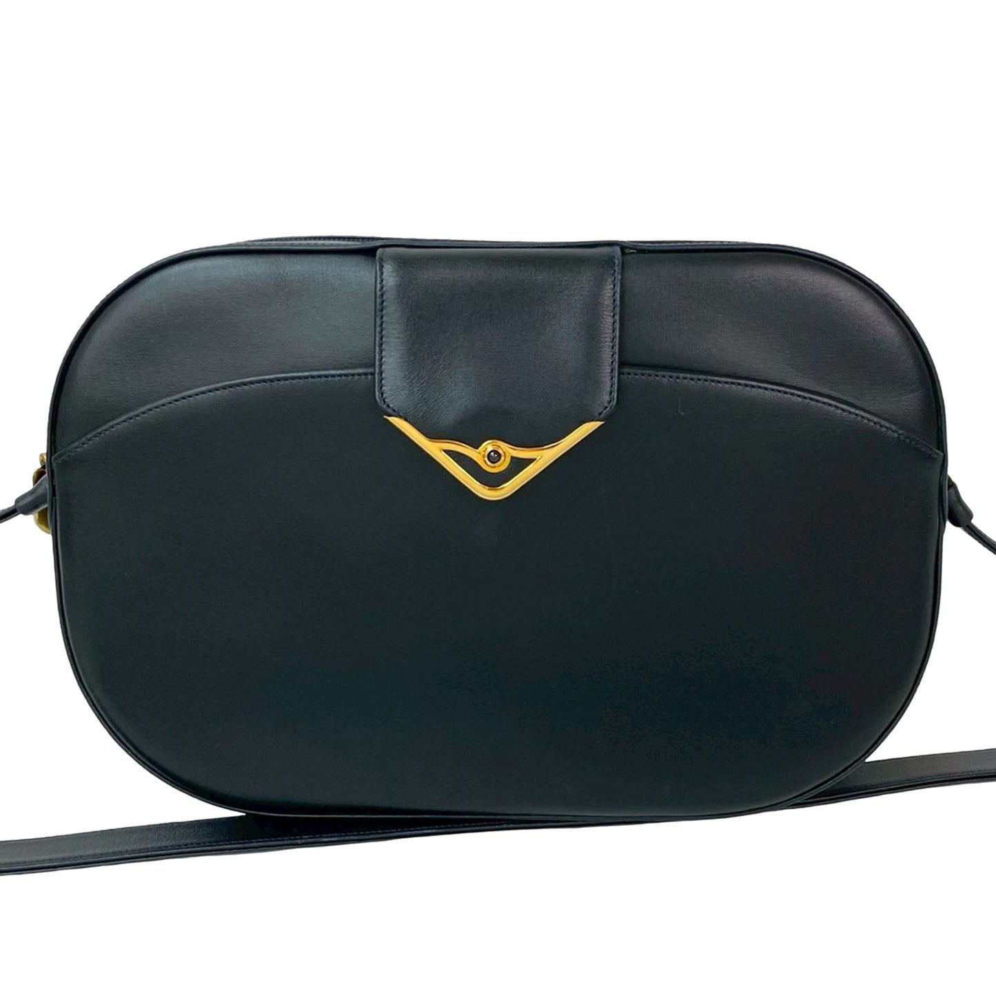 Cartier Leather Sapphire Crossbody