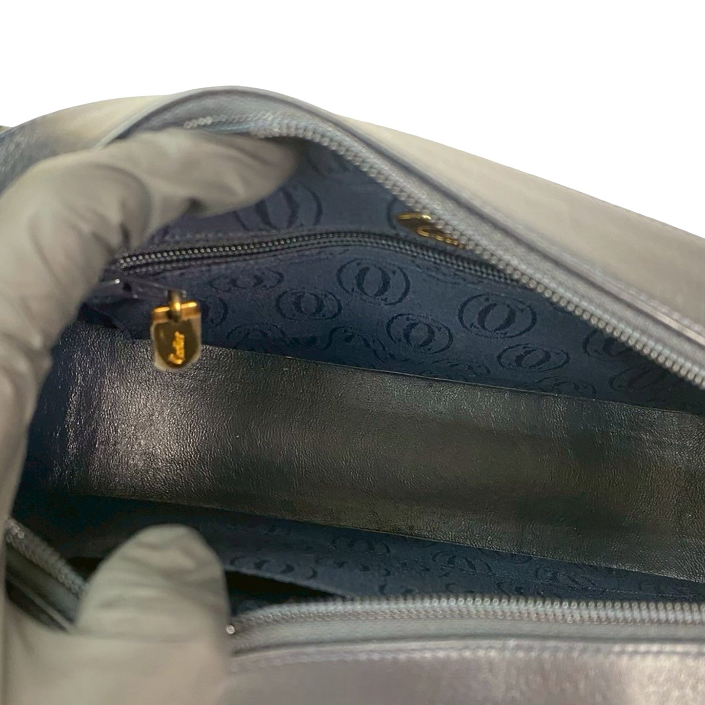 Cartier Leather Sapphire Crossbody