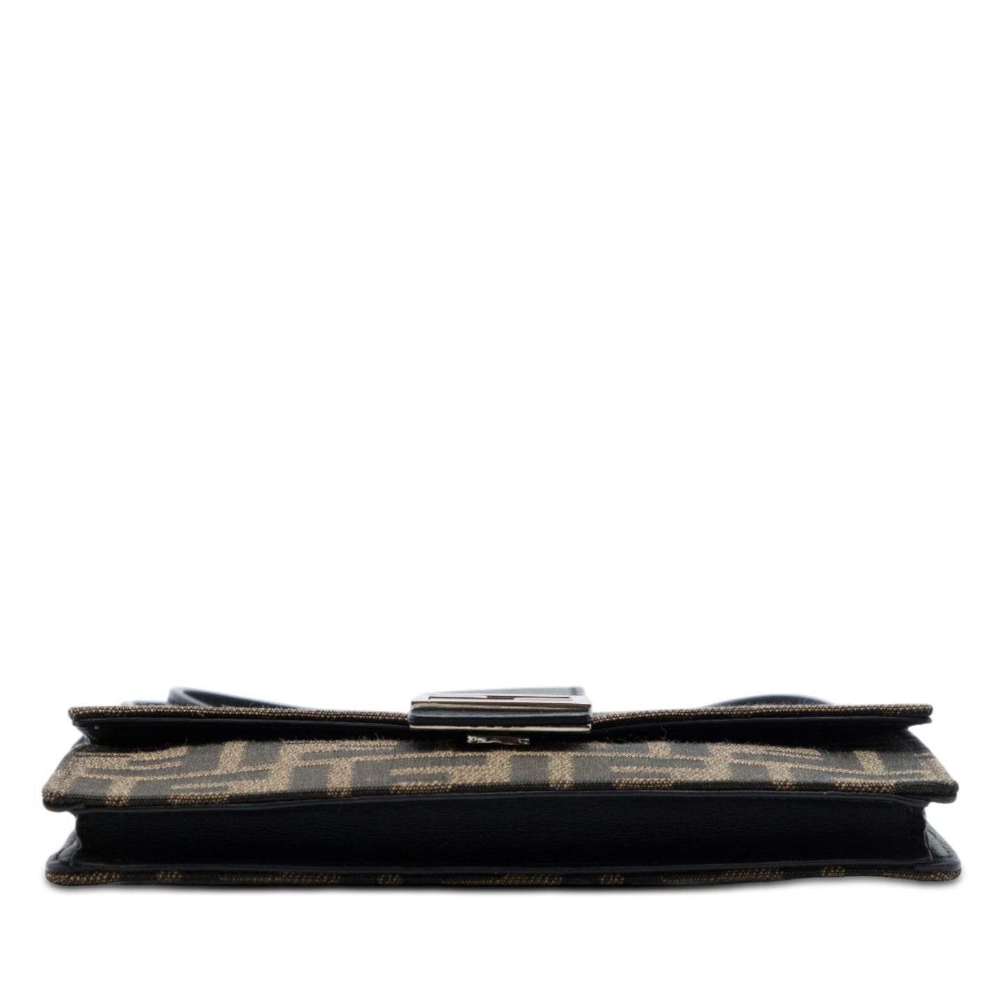 Fendi Zucca Canvas Convertible Baguette Pouch