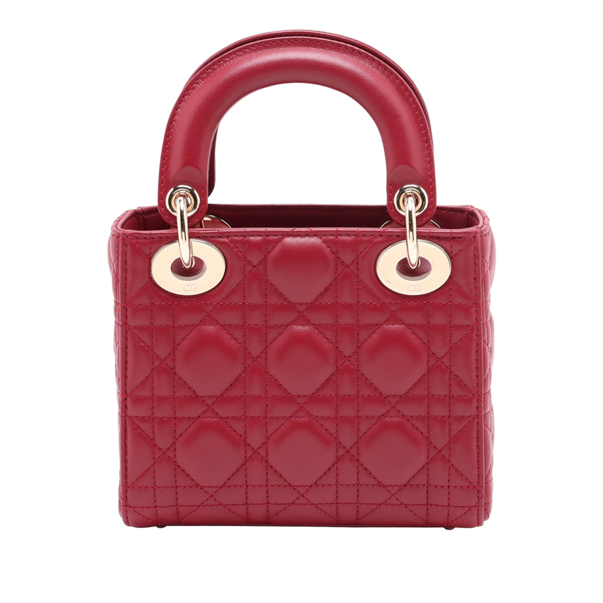 Dior Mini Lambskin Cannage Lady Dior