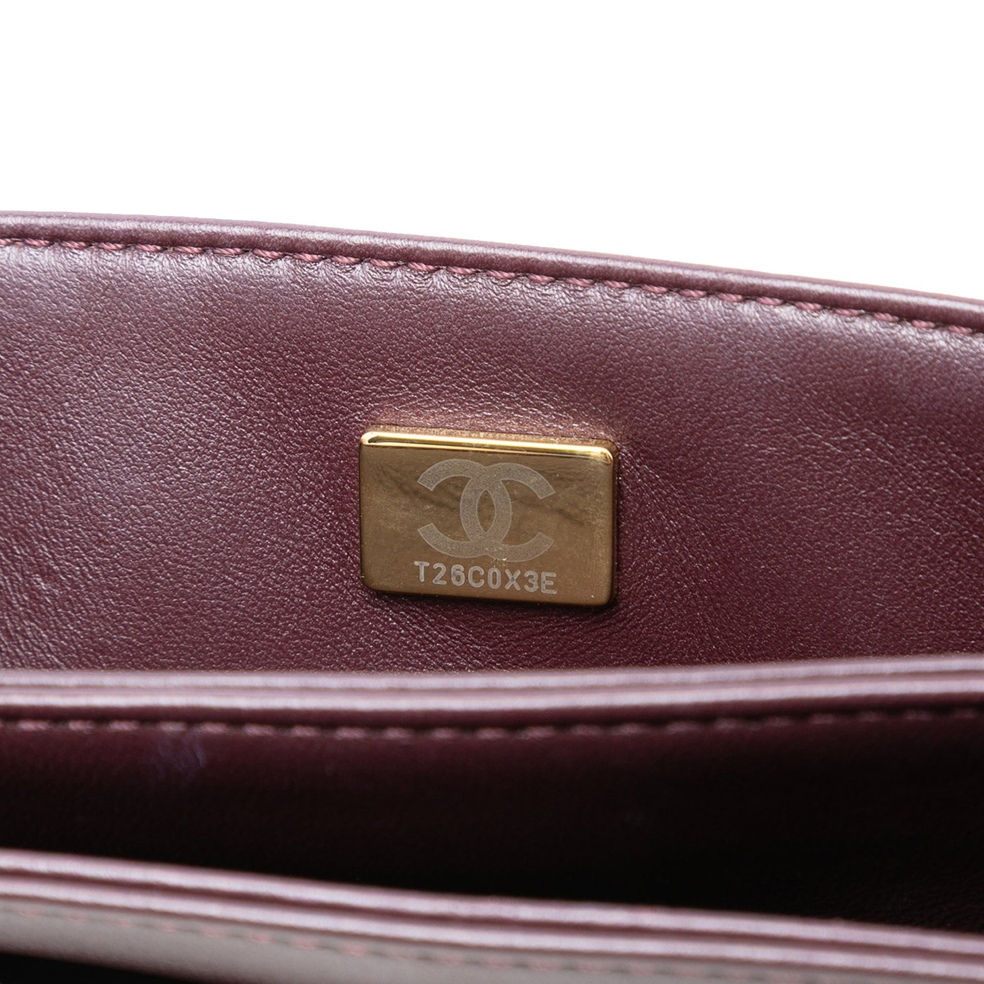 Chanel CC Quilted Lambskin Looping Chain Flap