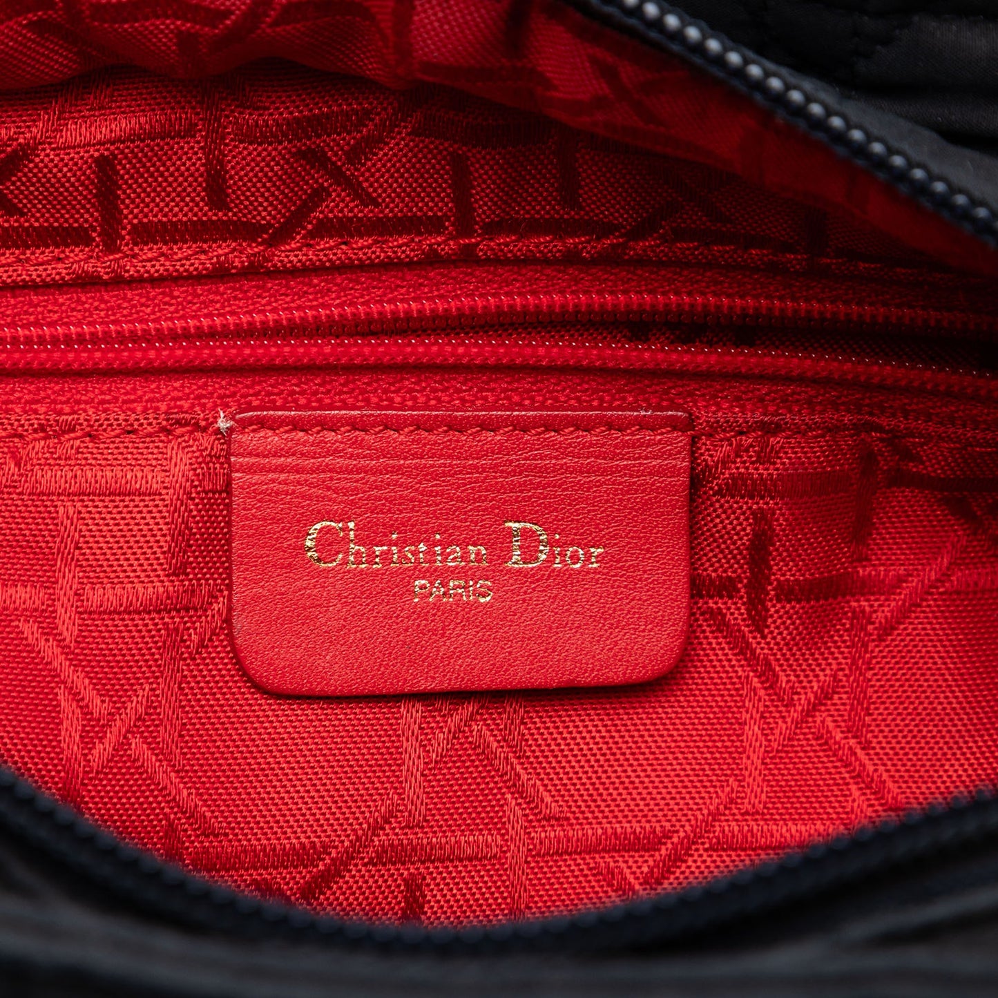 Dior Medium Nylon Microcannage Lady Dior